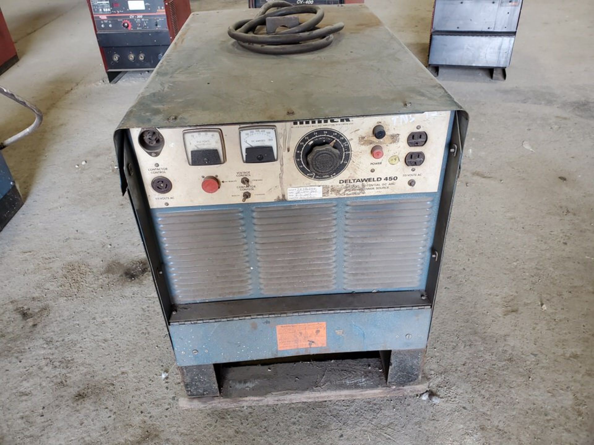 MILLER DELTAWELD 450 WELDING POWER SOURCE (LOCATION: NORTH DAKOTA)