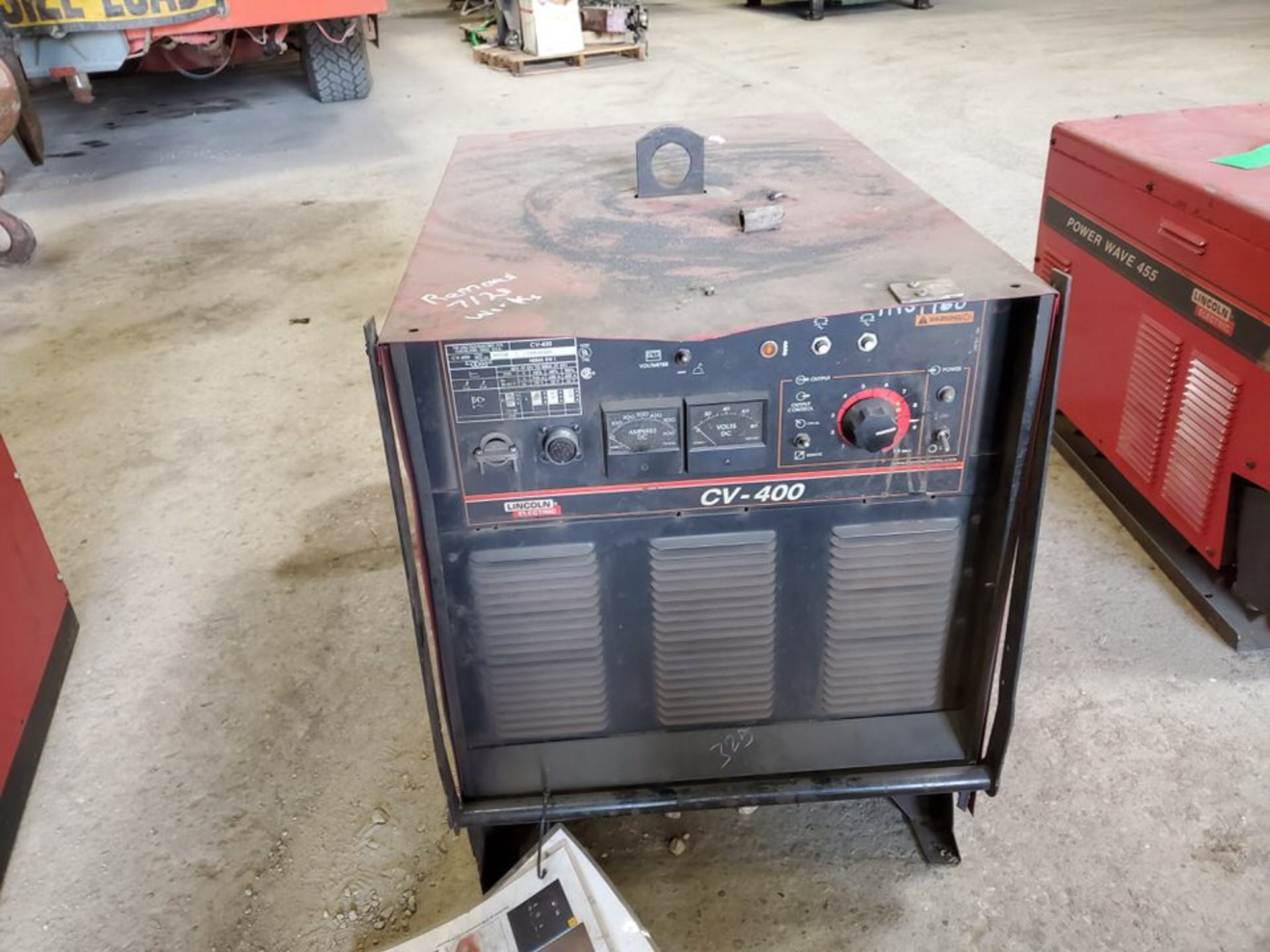 LINCOLN ELECTRIC CV400 WELDING POWER SOURCE (LOCATION: NORTH DAKOTA)