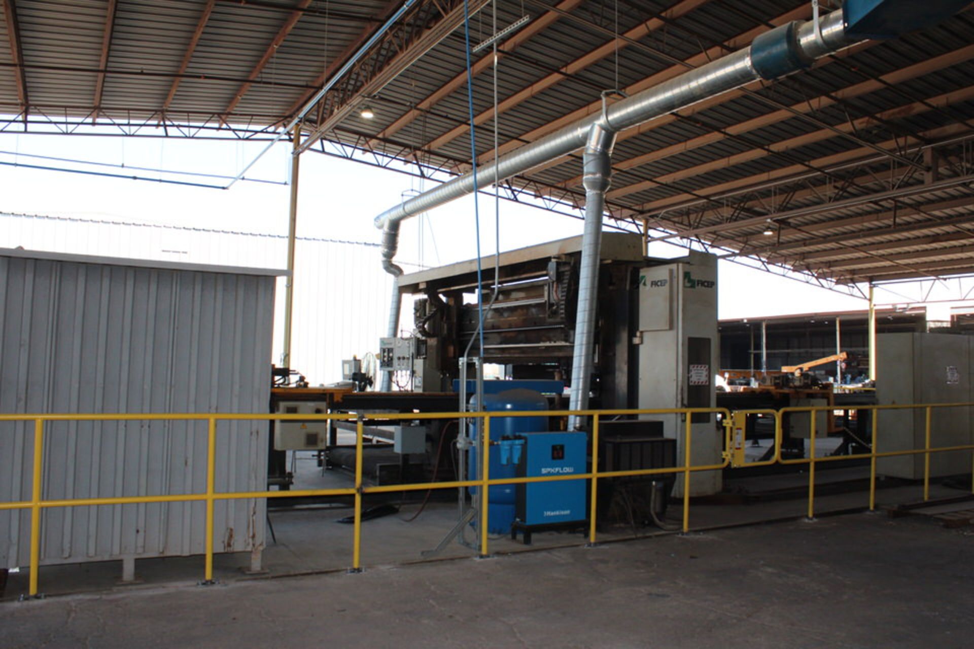 2005 FICEP TIPO B251 CNC PLATE PUNCHING, DRILLING & OXY-FUEL PROFILING LINE (LOCATION: ARIZONA) - Image 19 of 22