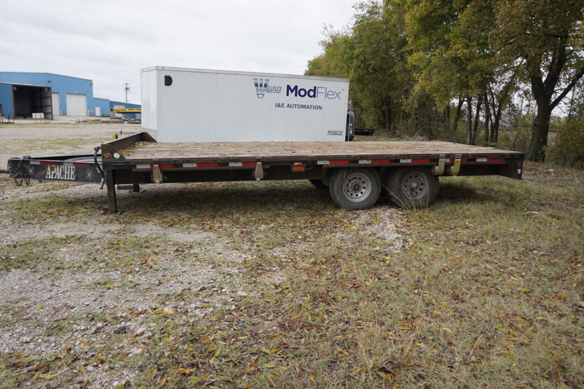 2006 8' x 20' APACHE TRAILER, 12,000 LB MAX LOAD (MUST BE REMOVED BY DECEMBER 22)