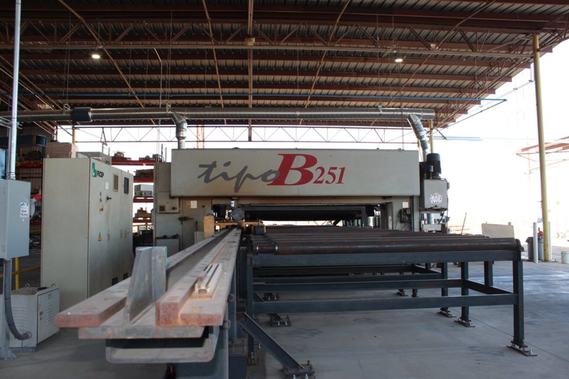 2005 FICEP TIPO B251 CNC PLATE PUNCHING, DRILLING & OXY-FUEL PROFILING LINE (LOCATION: ARIZONA) - Image 4 of 22