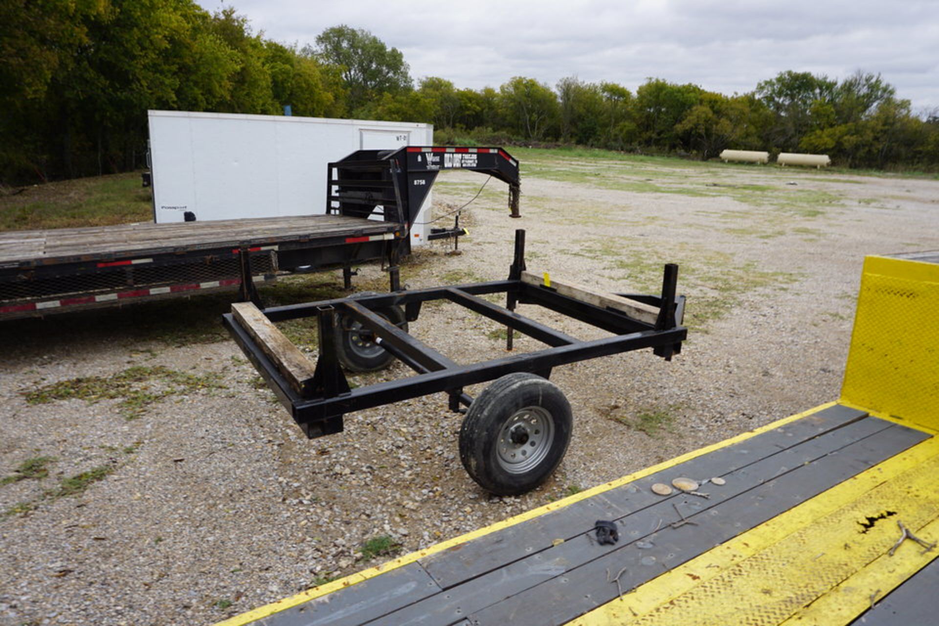 8' x 80" TRAILER FRAME (MUST BE REMOVED BY DECEMBER 22)