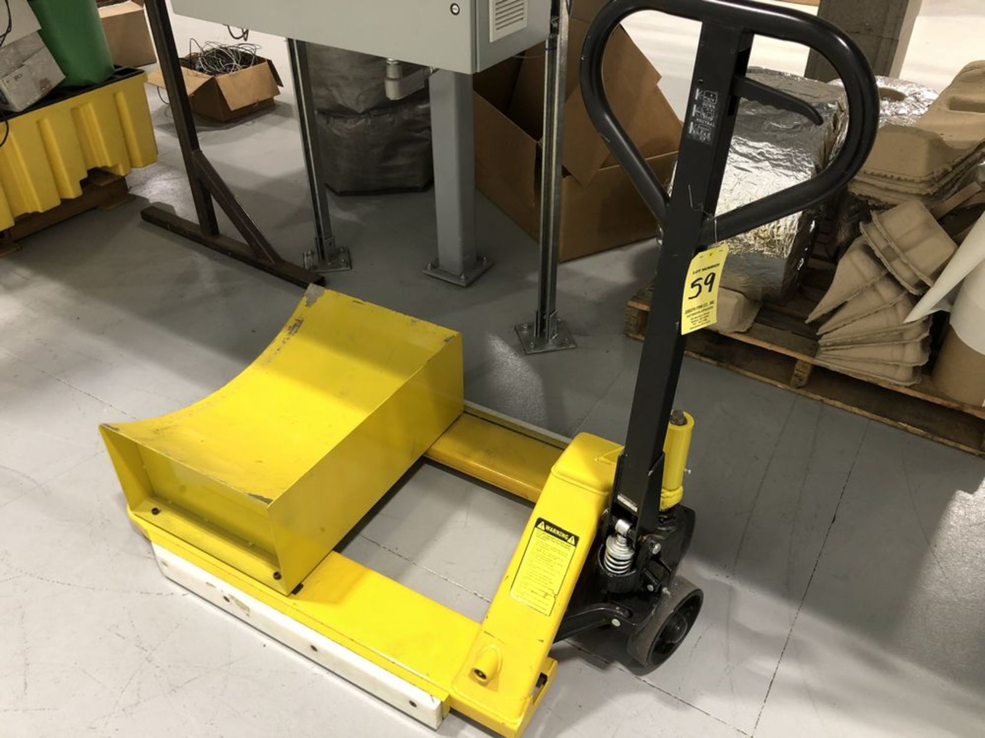 Uline Master Spool Pallet Jack Modified