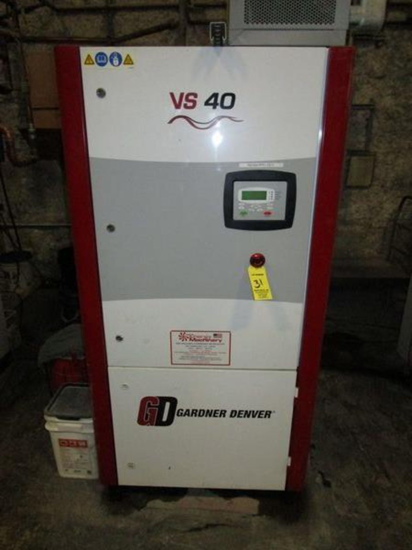 Gardner Denver V40 Rotary Air Compressor, 40 HP