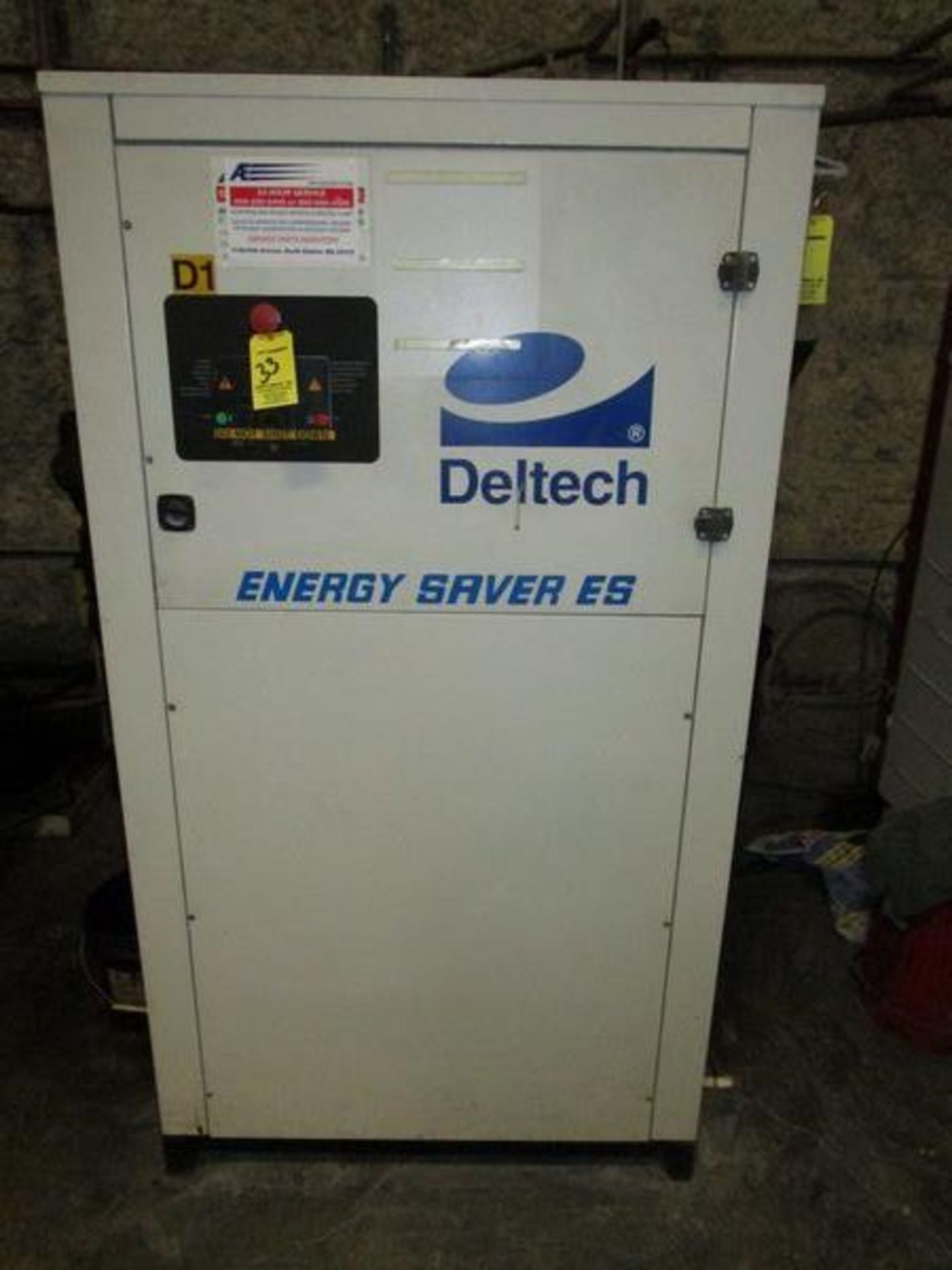 Deltech Mod. ES Refrigerated Compressed Air Dryer, s/n 1194124-1-03/03