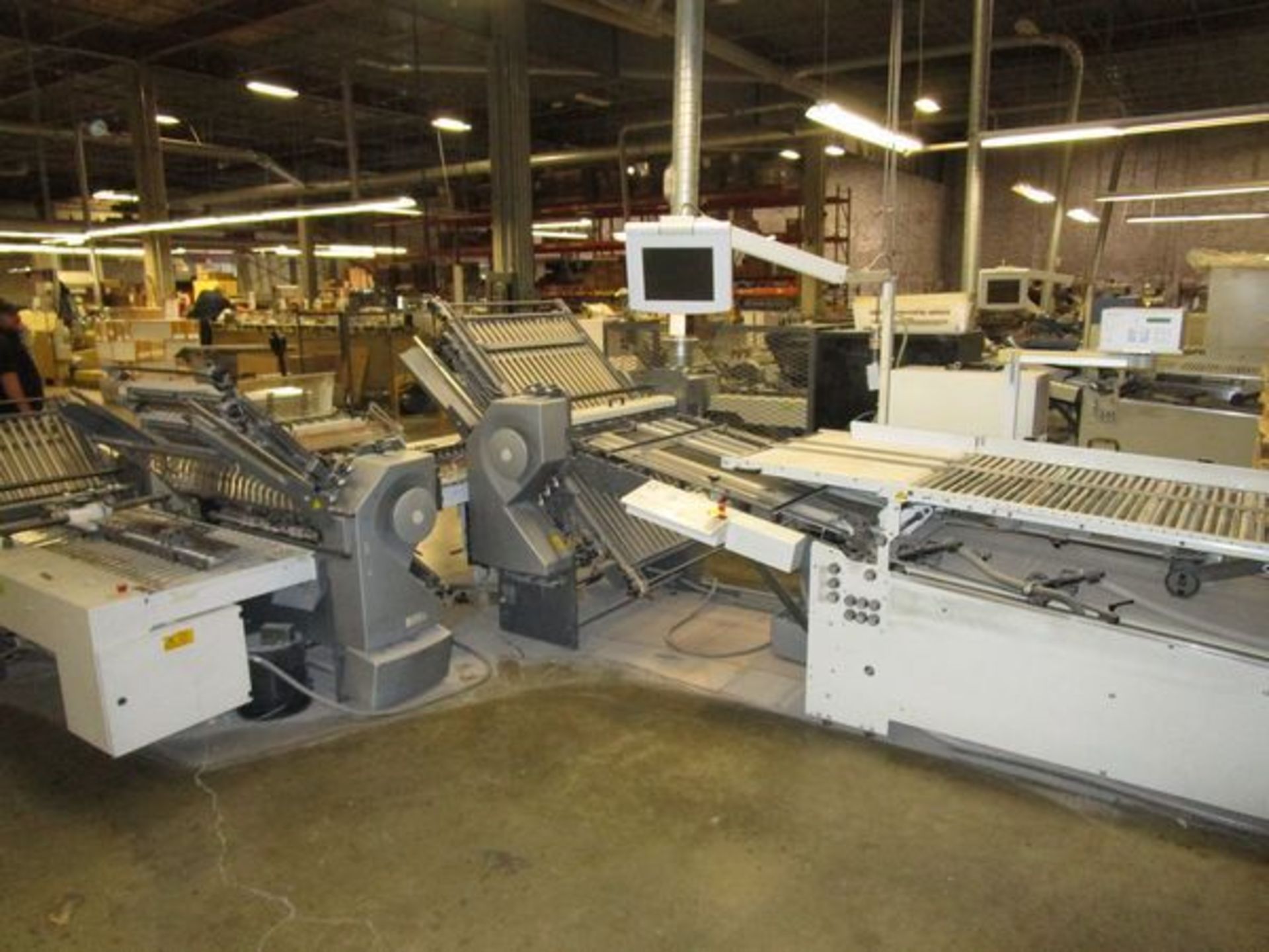 2006 Heidelberg Stahl TH-82 30" Continuous Fed Folder, 4/4/4, s/n FH.ESCA-01382 w/8 Page Roll-A-Way,