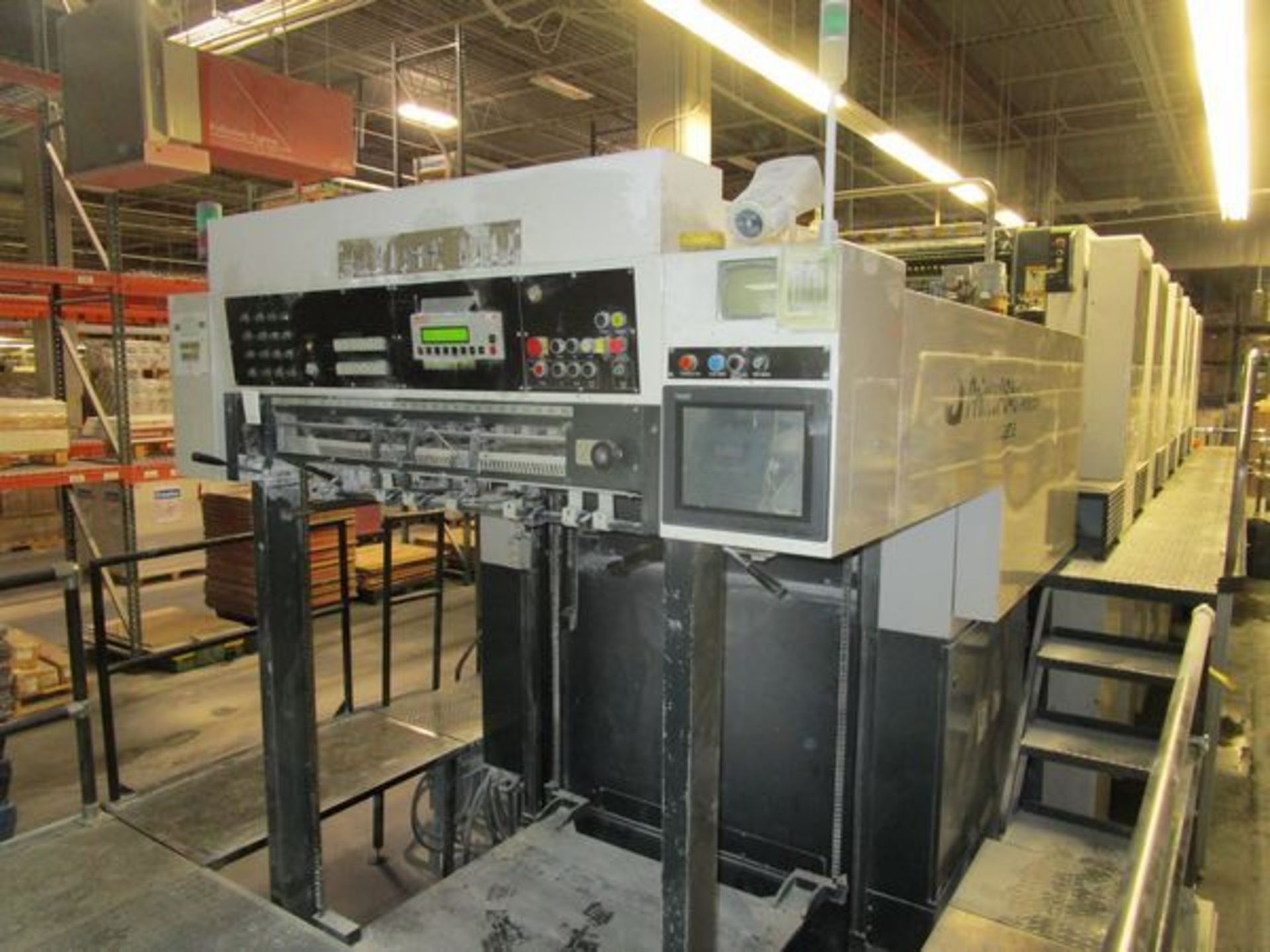 1999 Akiyama Jprint 640 6 Over 6 40" Offset Press, Remote Ink & Register, Baldwin Auto Blanket Wash, - Image 2 of 18