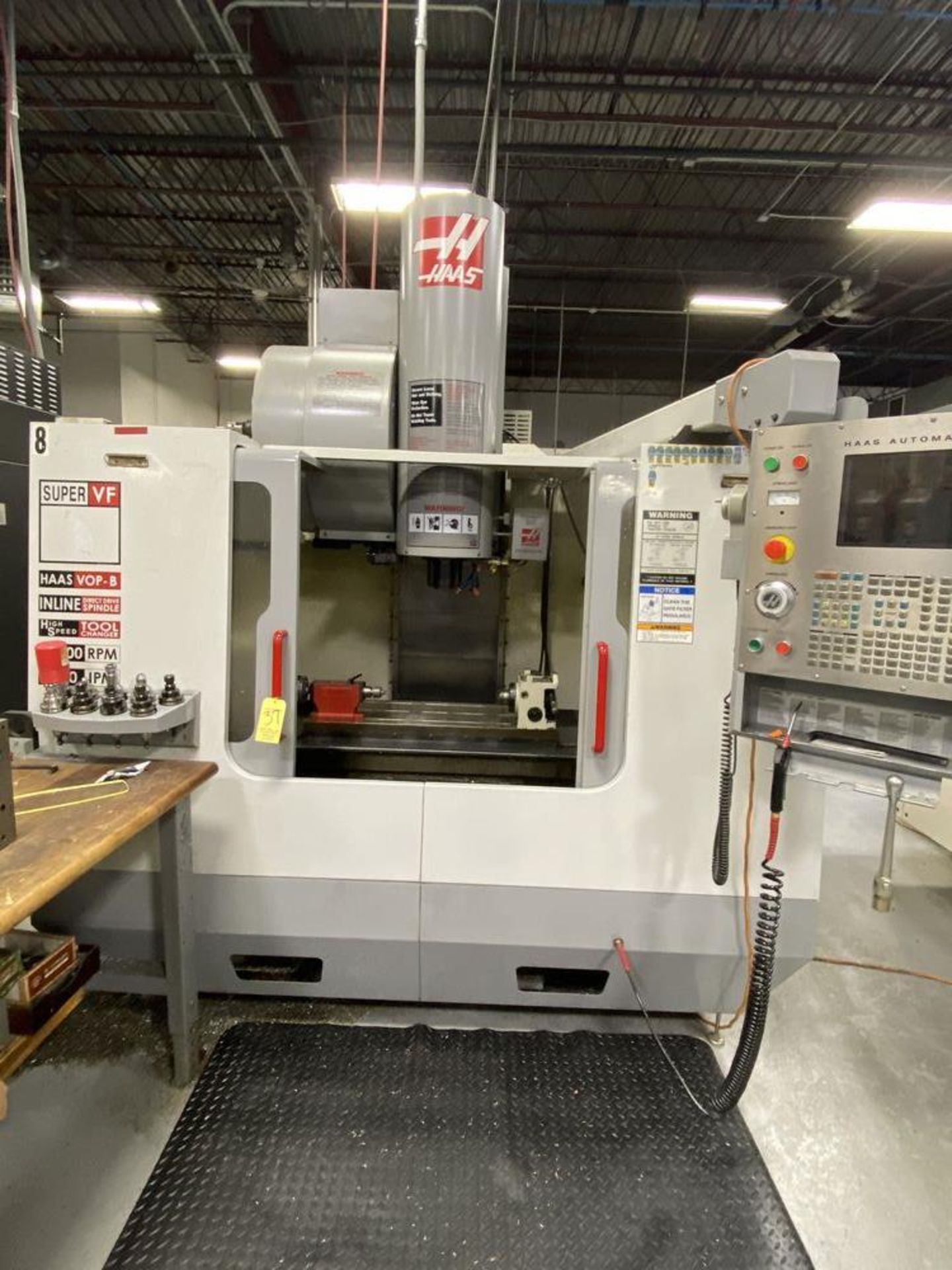 2004 HAAS VF-2SS CNC Vertical Machining Center s/n 34380, 30” x 16” x 20” Travels, 12,000 RPM, 24 - Image 2 of 7