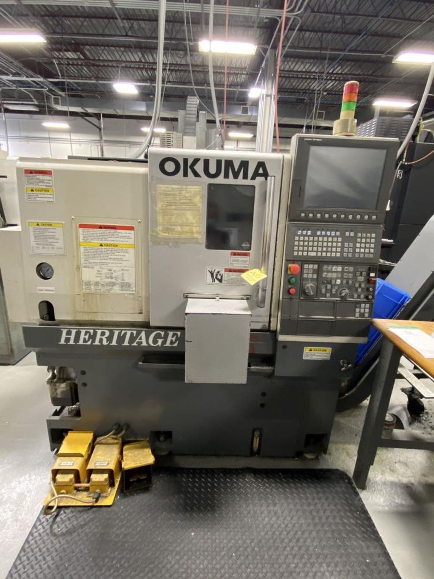 2008 OKUMA Heritage ES-L6 II CNC Turning Center, s/n D1486, Okuma OSP-P200L-R CNC Control, 8 ” - Image 2 of 7