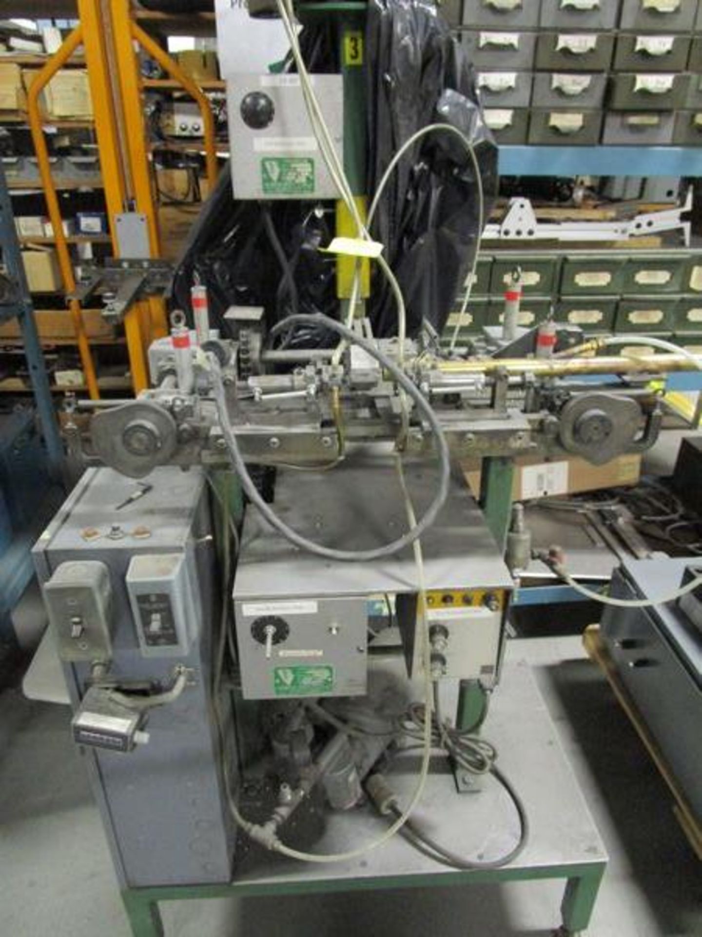 Sprague Electric Axial Lead Attach Machine