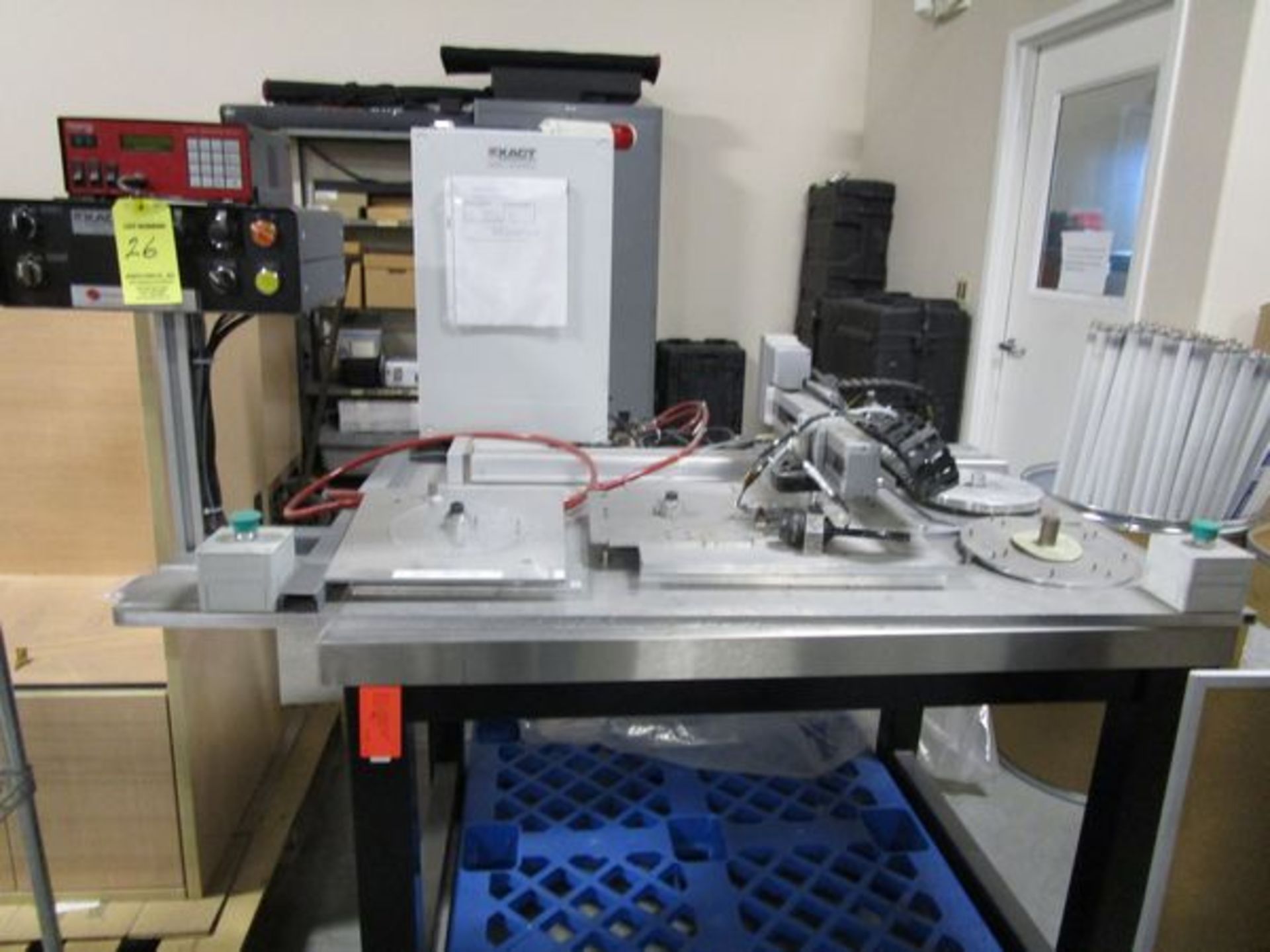 2011 Exact Linear Dispensing System, X-Y Table, Fishman LDS 9000 Control, Timer