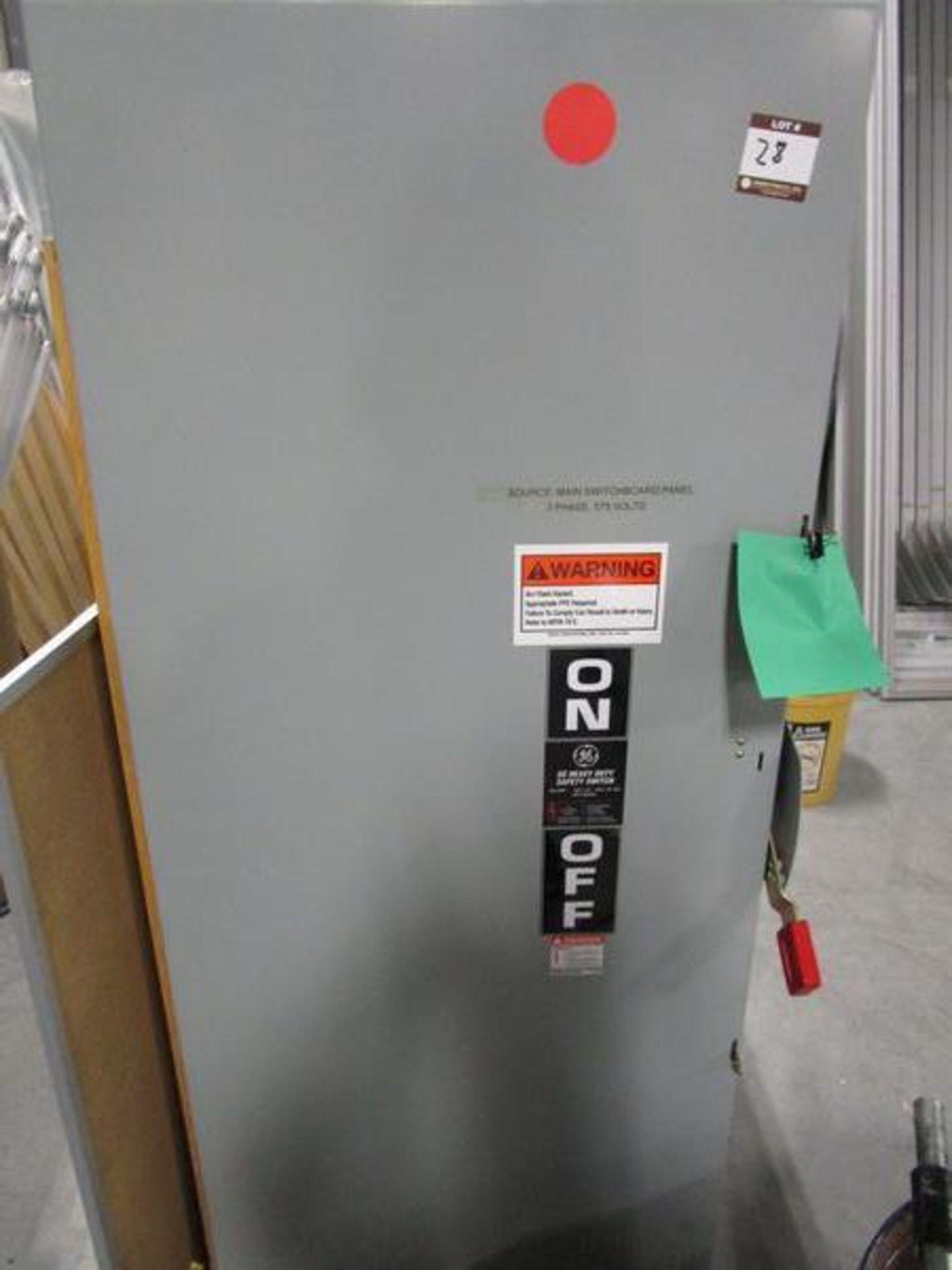 Lot GE HD Safety Switch, Acme T-252703-1 Autotransformer, Acme T-2A-52717-1 Transformer - Image 2 of 6