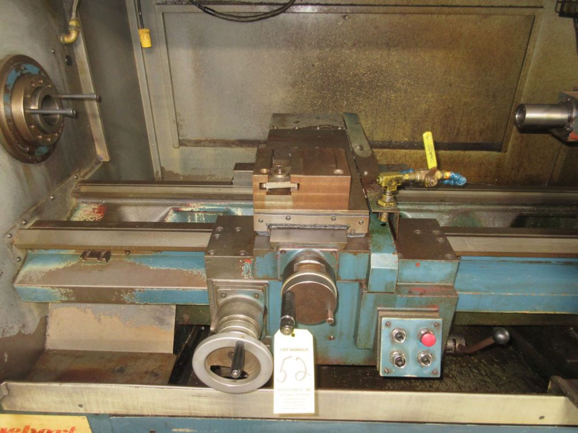 1995 Bridgeport EZ Path II CNC Lathe S/N 062374-340, Tailstock - Image 3 of 4