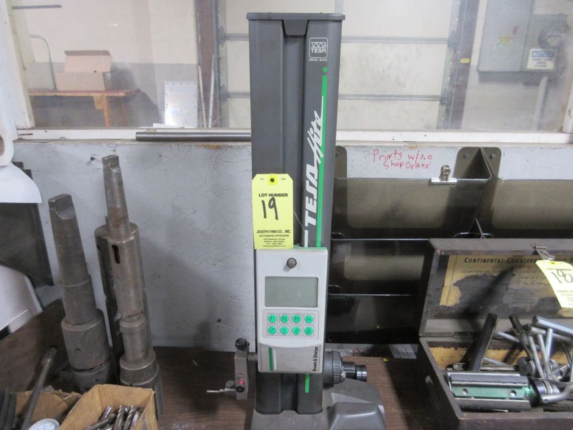 B&S Tesa Height Digital Height Gage