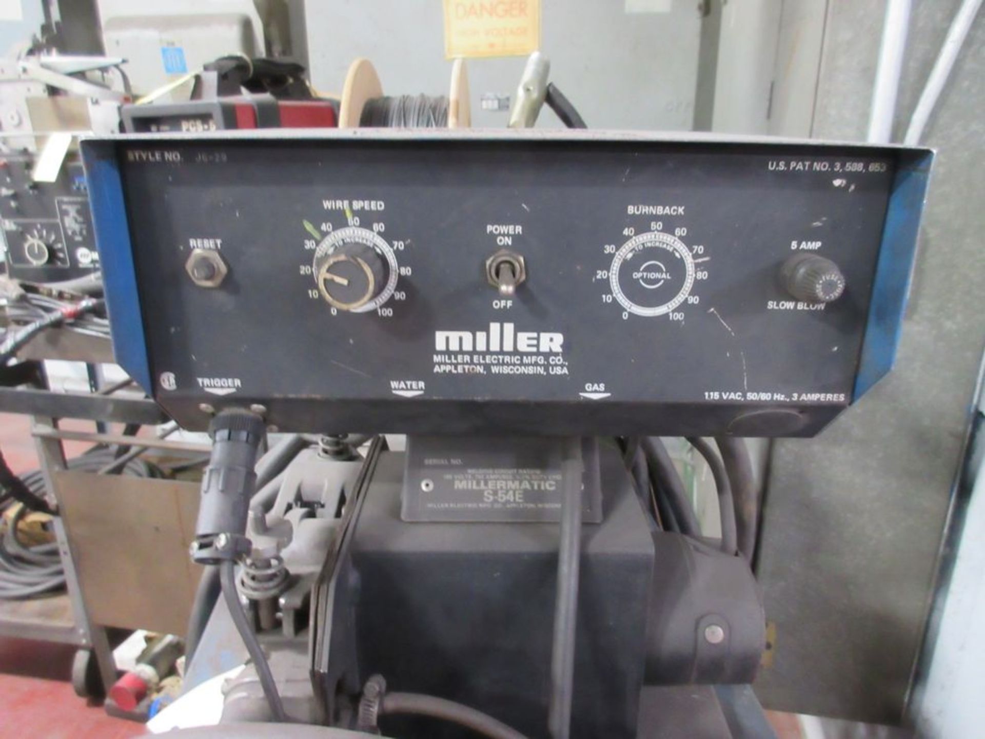 Miller CP-300 DC Arc Welder w/Miller Wire Feed - Image 4 of 4
