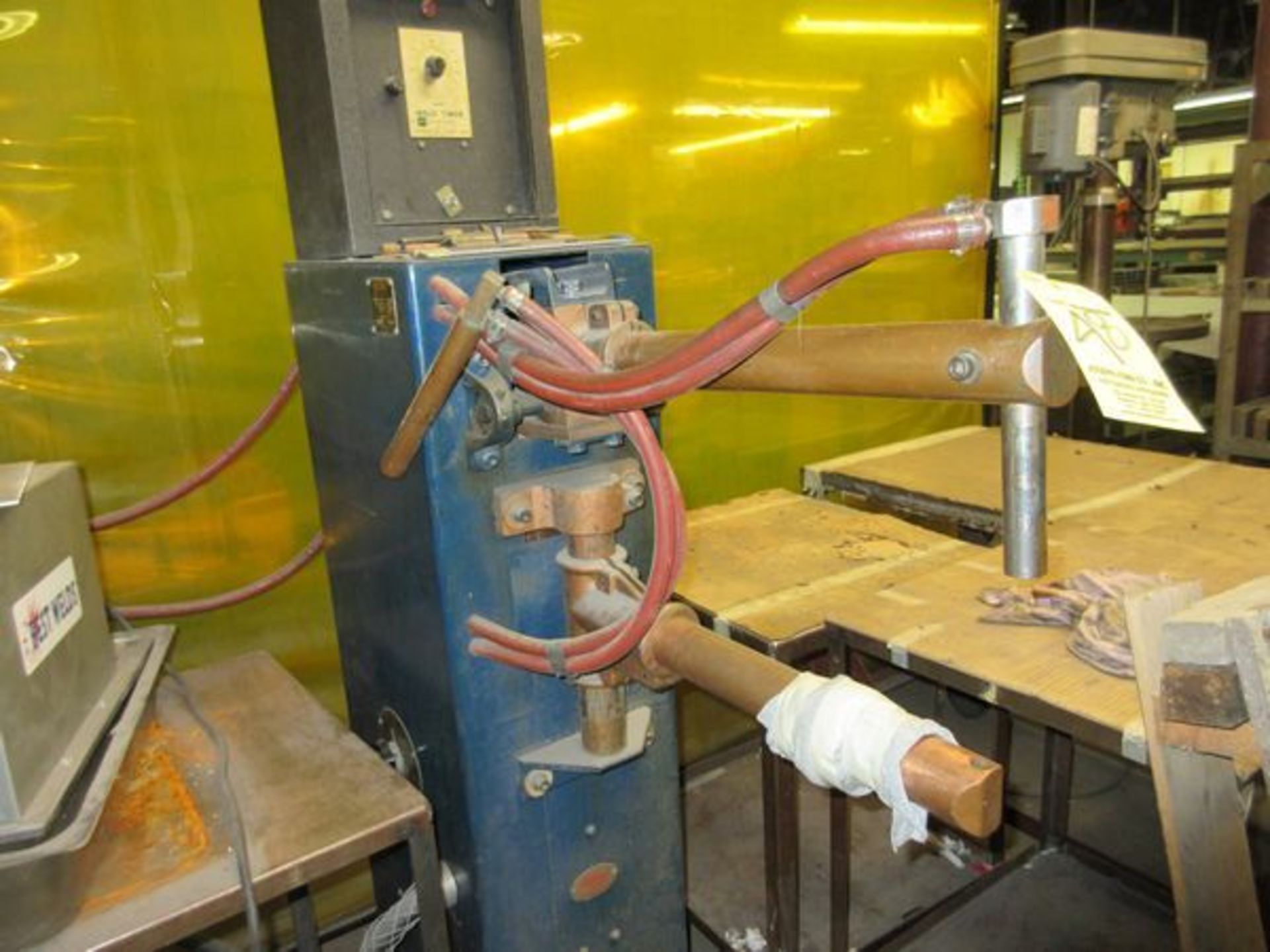 Alphil RFT1 Spot Welder s/n 7384, 20 KVA, w/ Water Coolant System