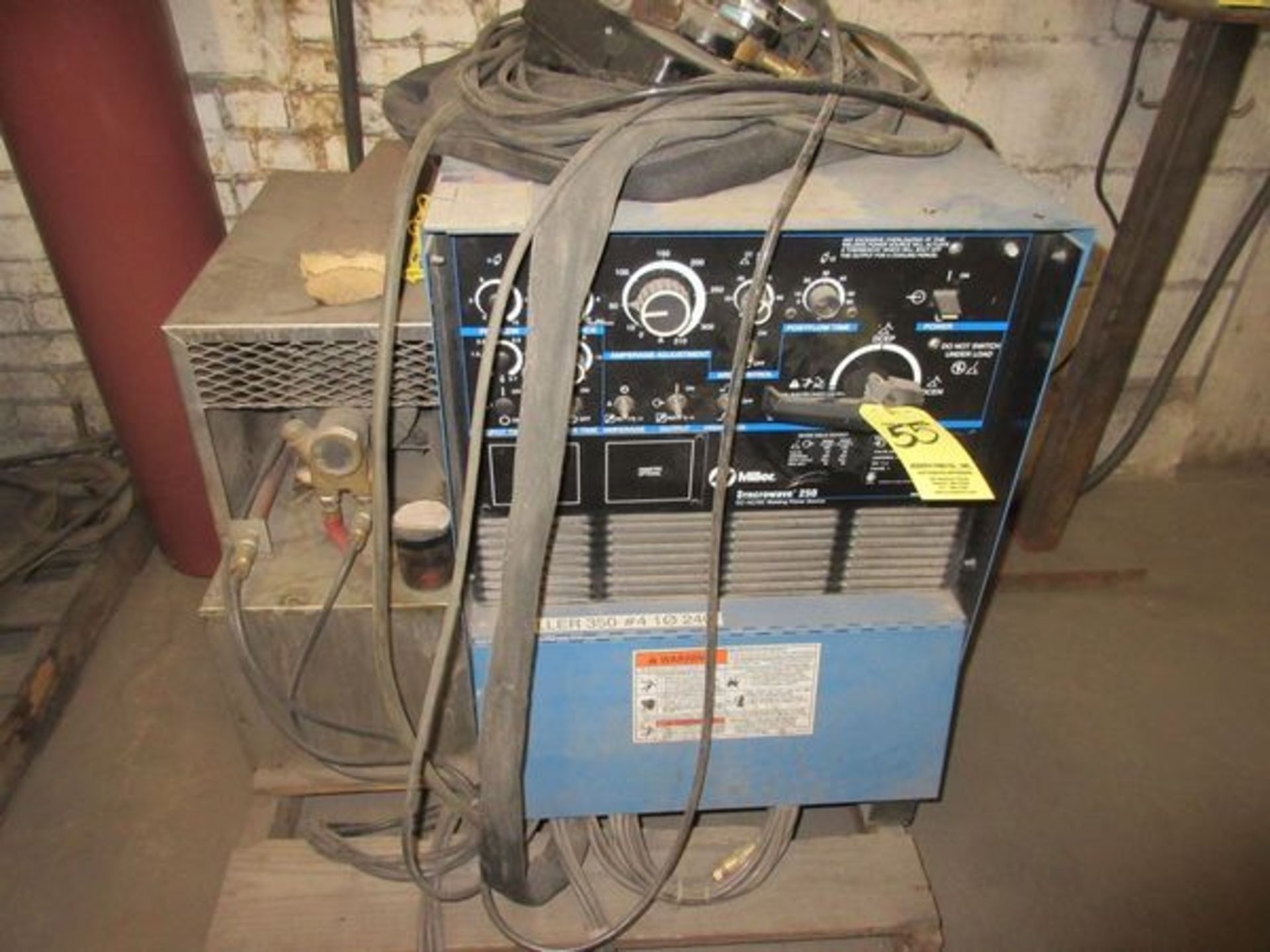 Miller Syncrowave 250 Welder S/N KG241183, Dynaflex Water Coolant