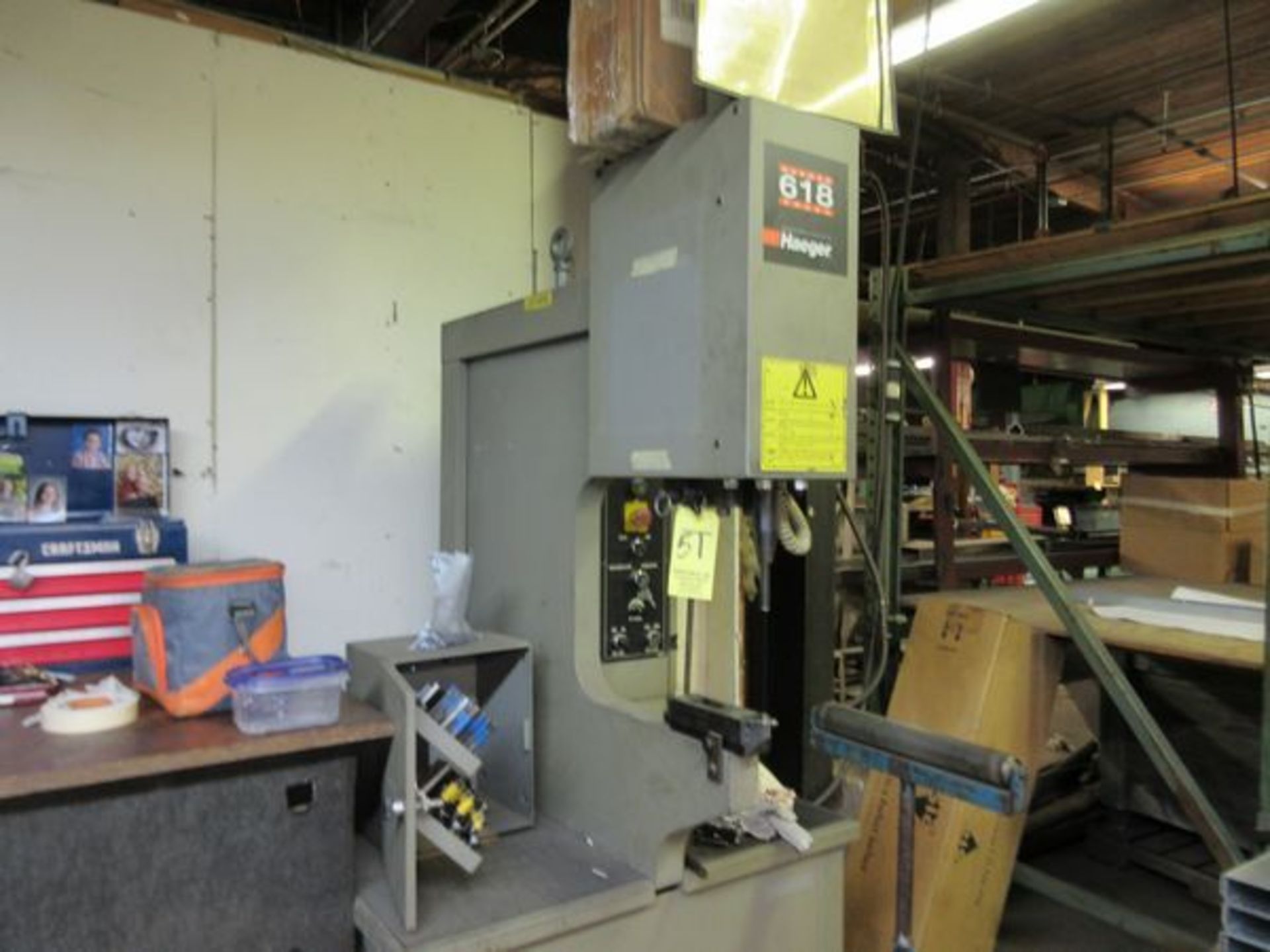 Haeger 618 Fastener Insertion System, Manual Feed, w/ Tooling - Image 3 of 3