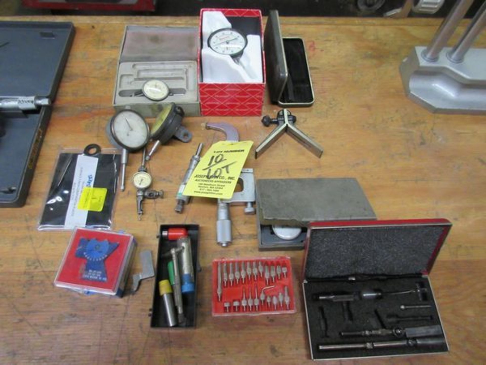 Lot Asst. Dial Indicators, Mics, Gages