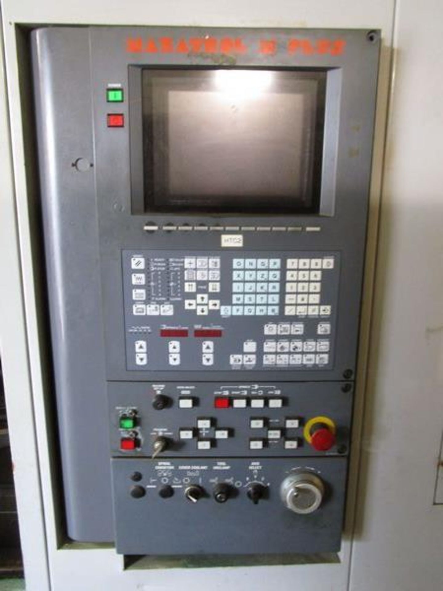 1997 Mazak HTC-400 CNC Horiz. Machining Center, s/n 127353, 15.7" x 15.7" Dual Pallets, 22" x 20" - Image 4 of 9