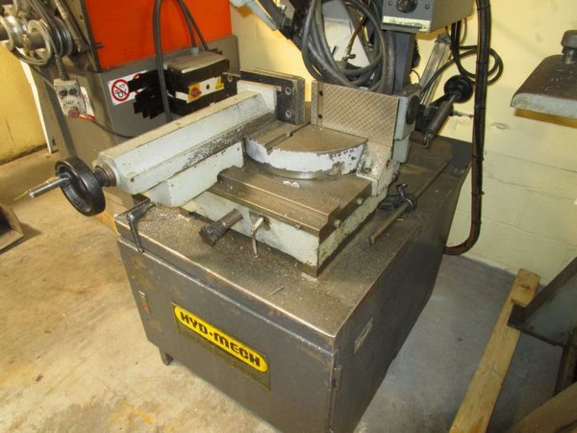 MEP Hyd-Mech DM-8 Horiz. Band Saw, s/n WM1104100, 10.8 HP - Image 4 of 5