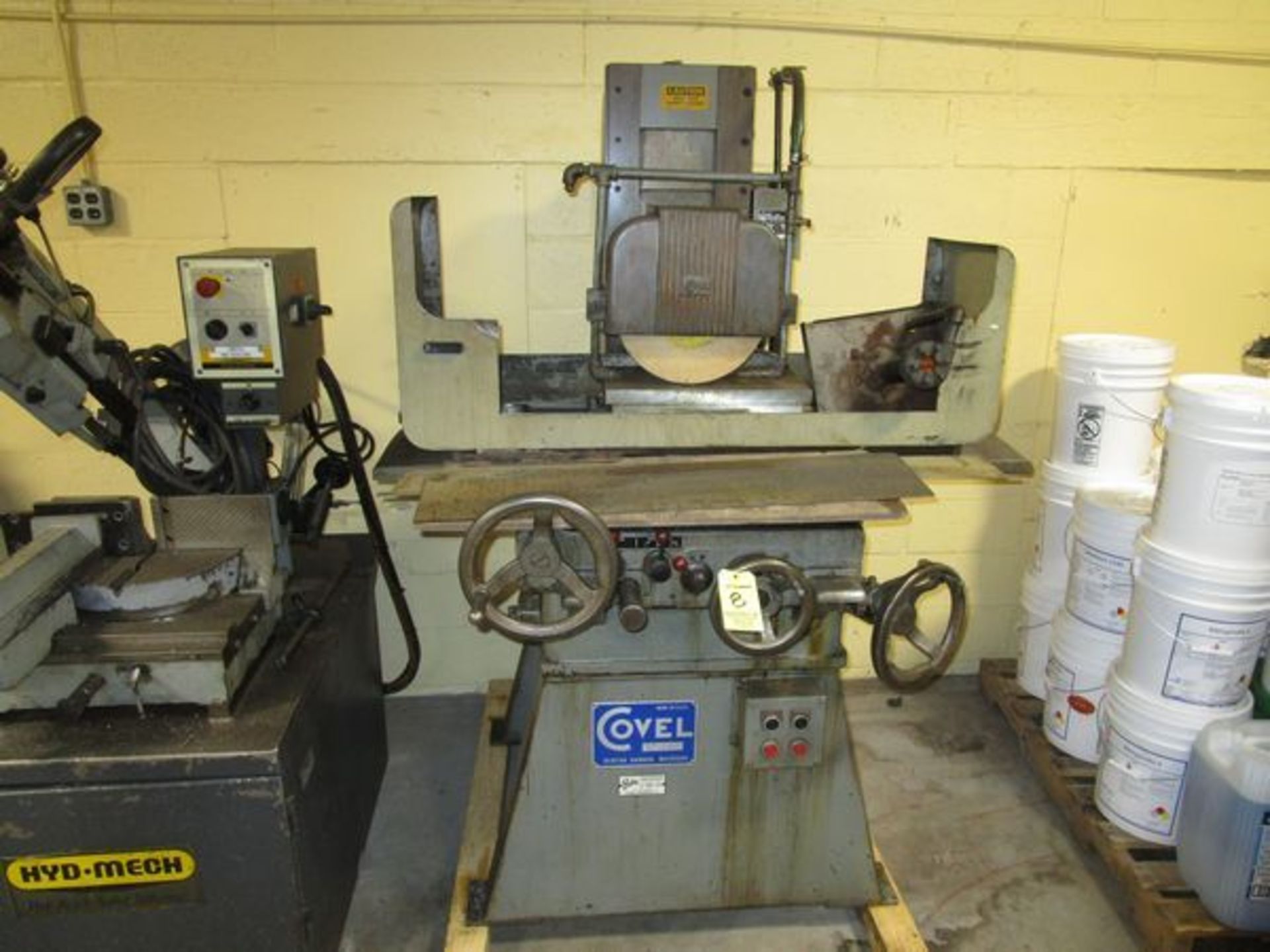 Covel Mod. 17H Surface Grinder, s/n 17H-5531, 10" x 17" Mag Chuck w/Electro-Matic Magnetic Chuck