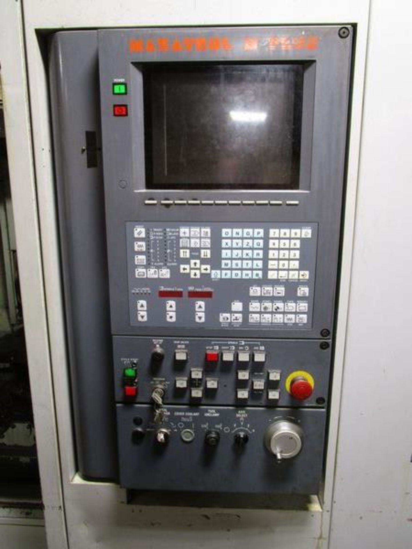 1997 Mazak HTC-400 CNC Horiz. Machining Center, s/n 127333, 15.7" x 15.7" Dual Pallets, 22" x 20" - Image 2 of 8