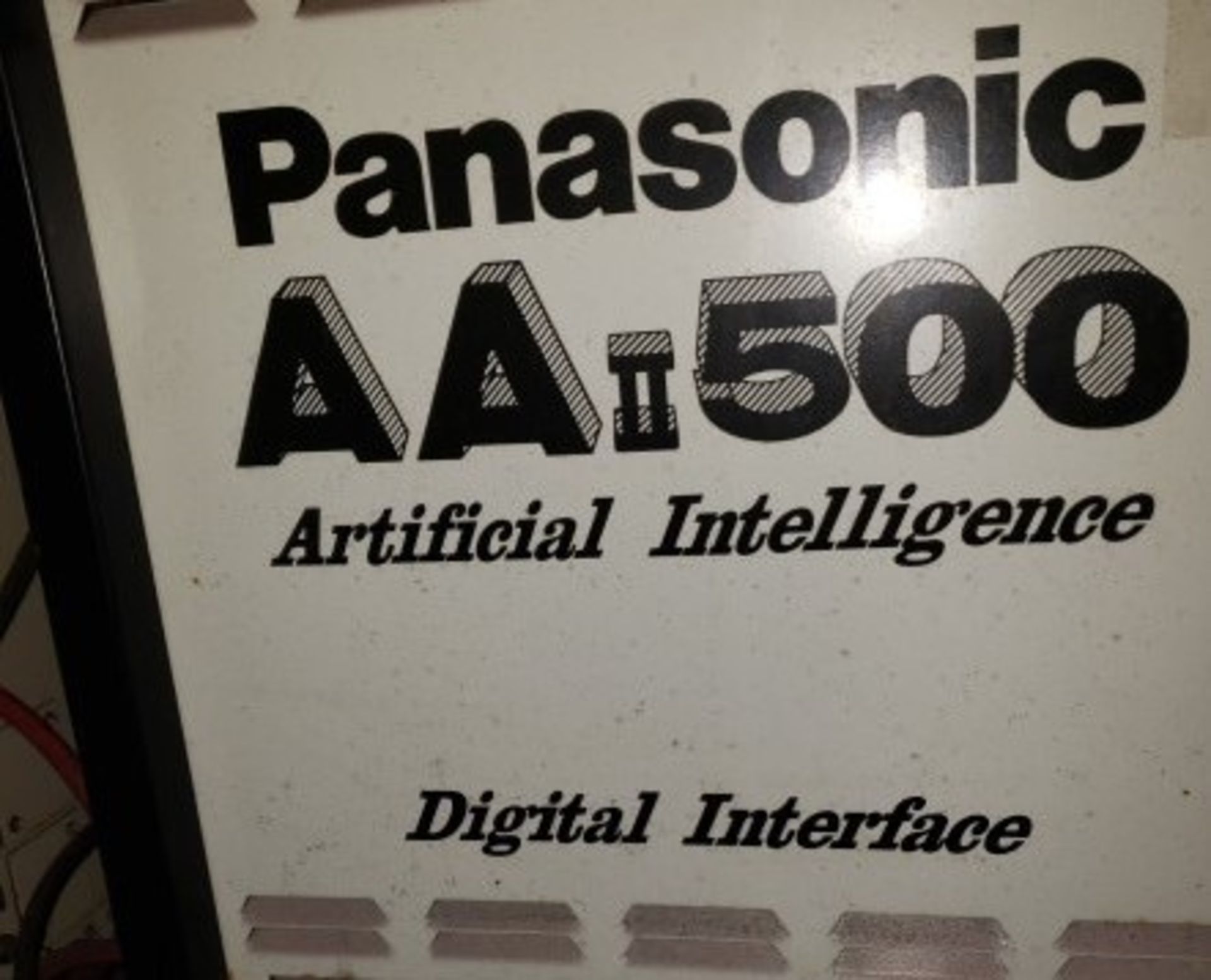 2008 PANASONIC ROBOT WELDING MANIPULATOR, MODEL YA-1NA161, YA-1GJB12 INDEXING TABLE, YA-1NA161 - Image 7 of 23