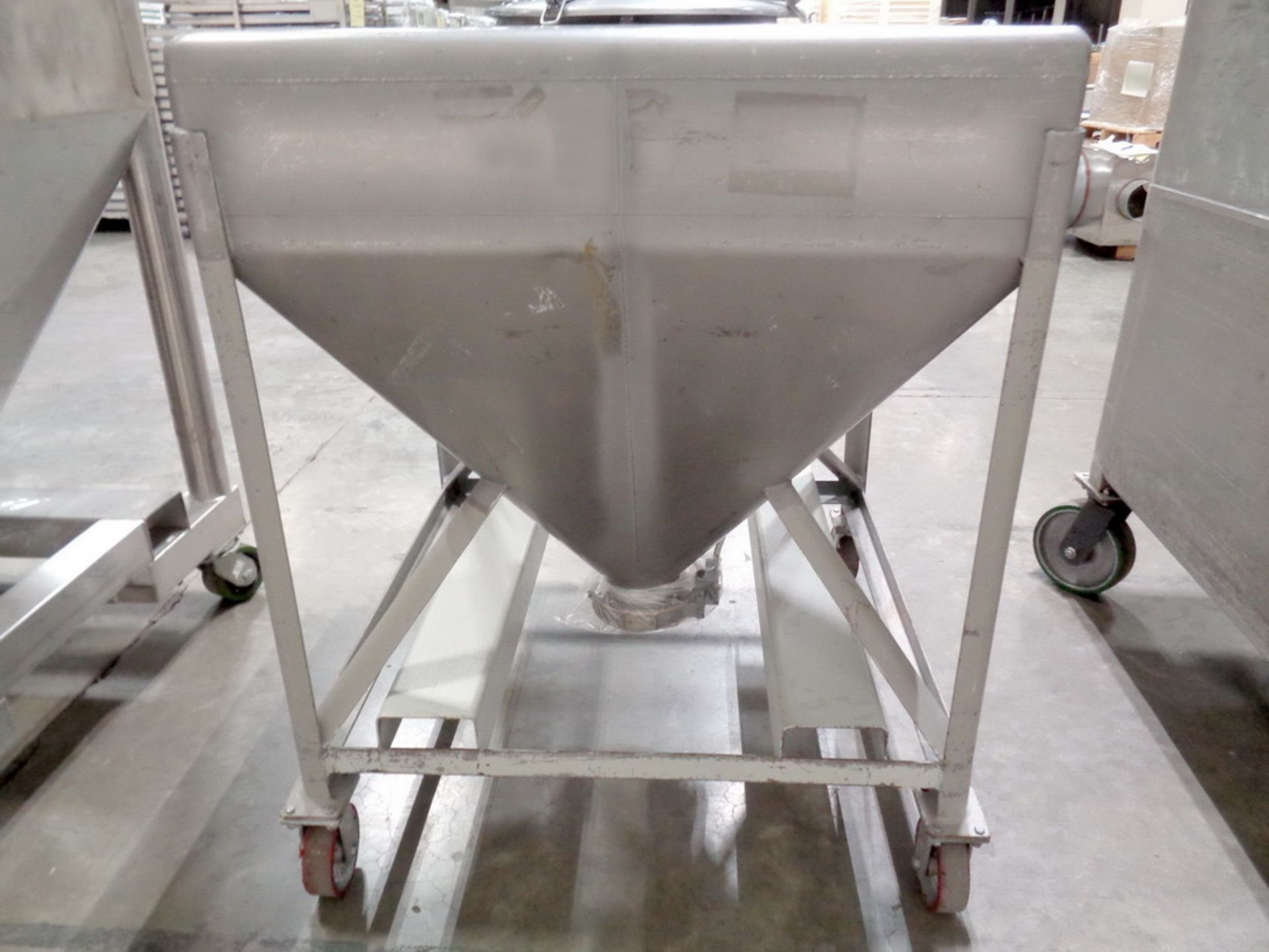 Mueller Rectangular Stainless Steel Portable Powder Totes - Image 6 of 8