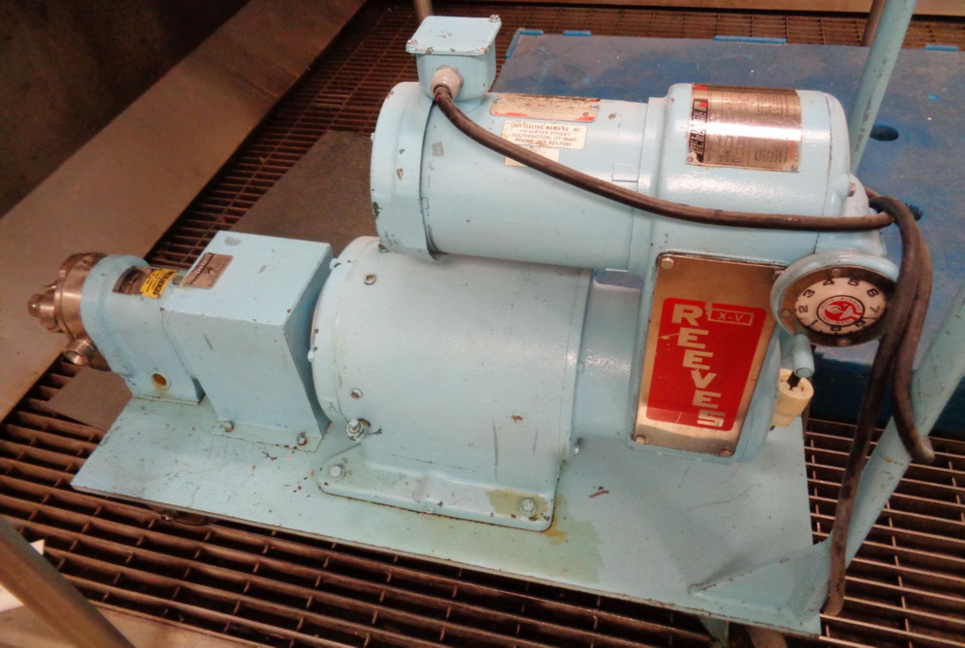 Waukesha 1HP Stainless Steel Positive Displacement Pump, Model DO, S/N 7S530SS - Image 5 of 8