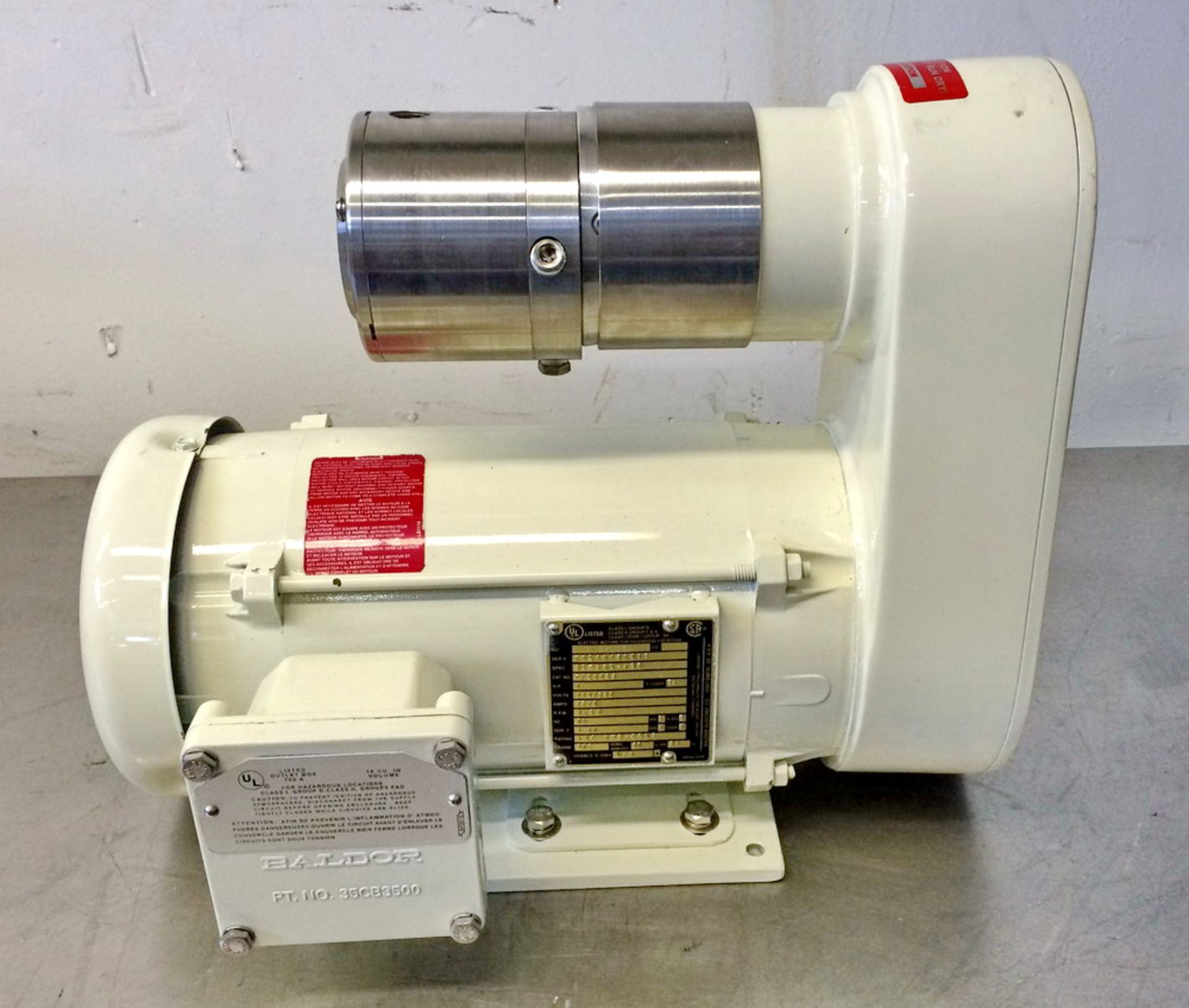 New/Unused Ross Lab Size Inline Rotor/Stator High Shear Mixer, Model HSM-400DL S/N 105004 - Image 2 of 6