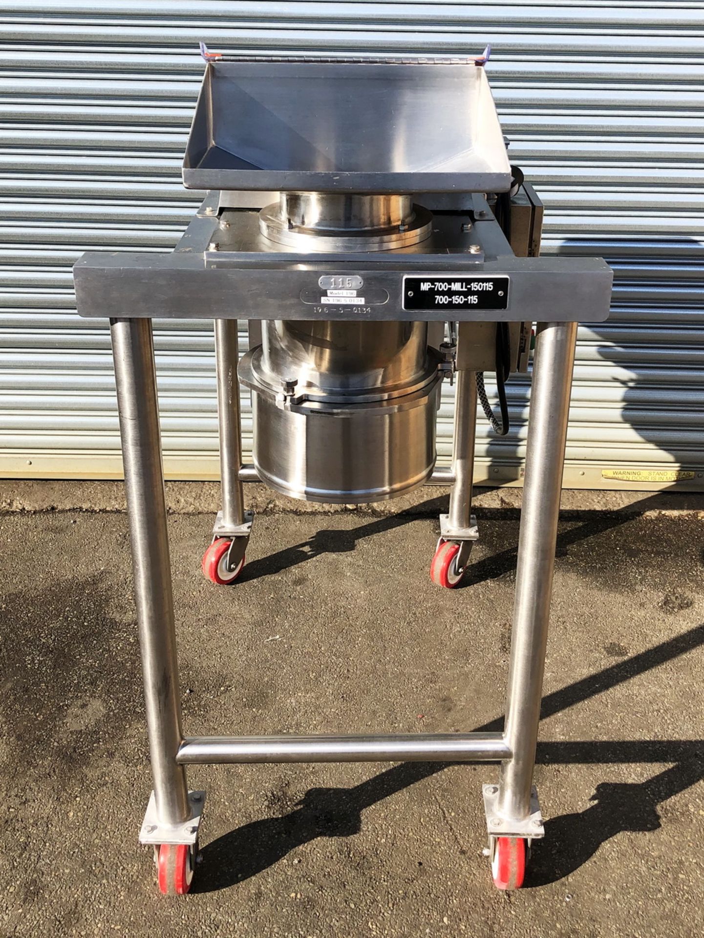 Quadro Stainless Steel Comil, Model 196 - Image 12 of 12