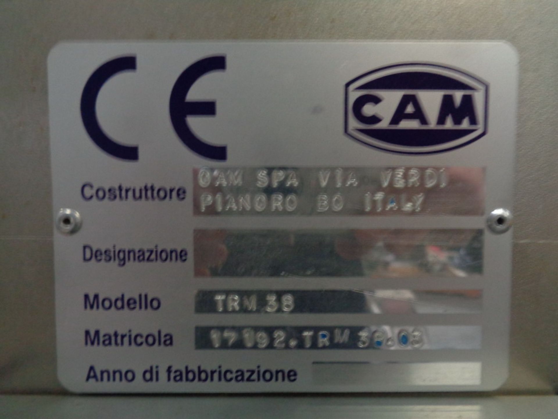 Cam Automatic Shrink Bundler for Carton Multi-Packing, Model ASB-38, S/N 17725ASB04 - Image 6 of 20