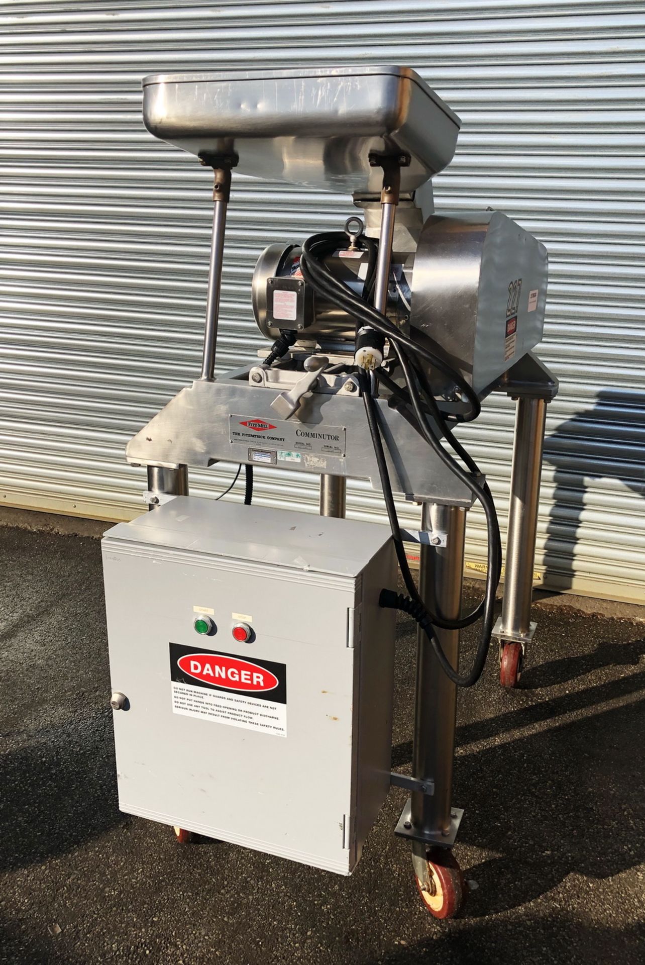 Fitzpatrick 5HP Stainless Steel Fitzmill (Comminutor), Model DASO6 - Image 8 of 17