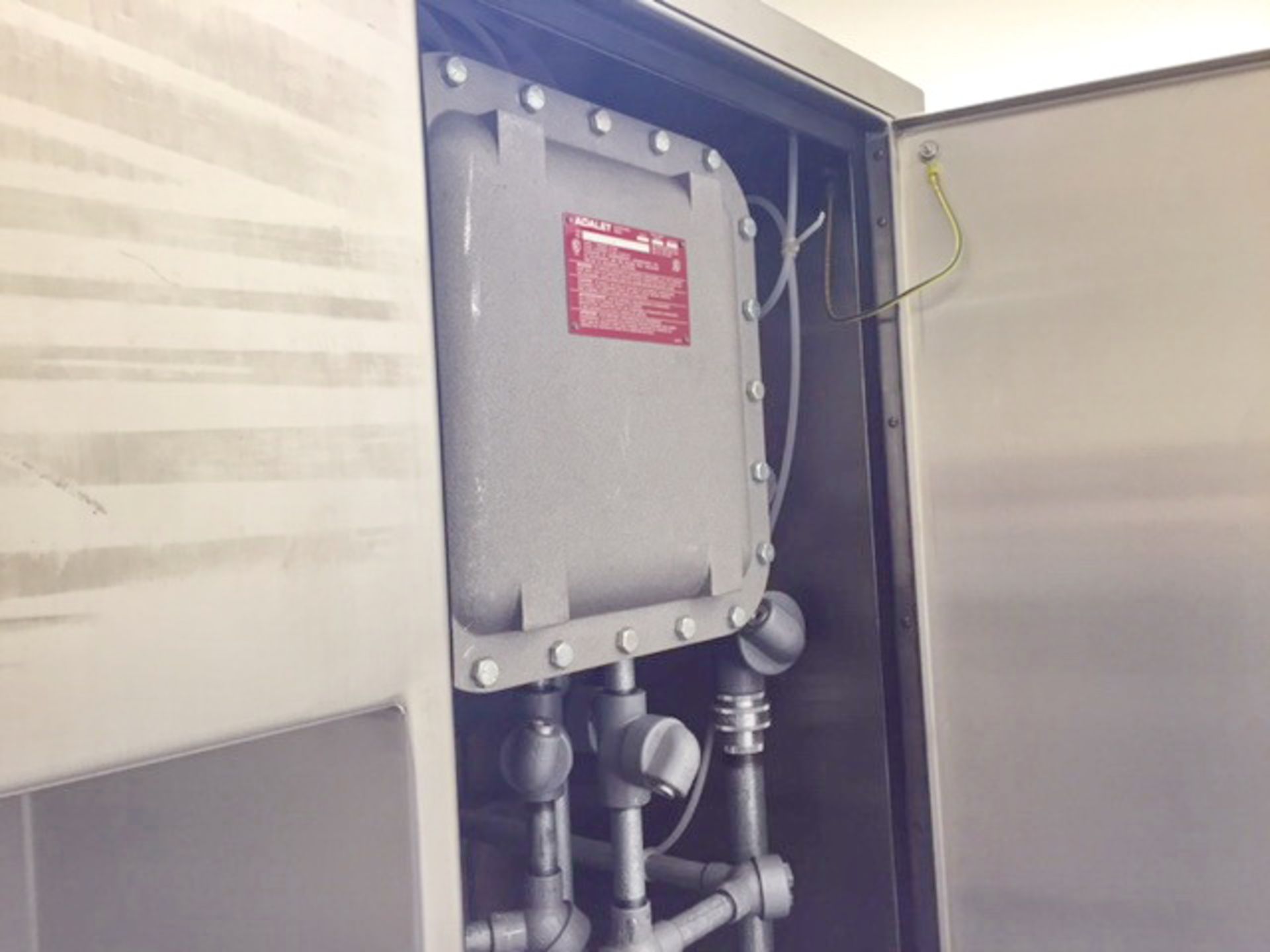 Thomas XR Self-Contained Tablet Coating System rated for solvents, Model Compulab 24, with 24" pan - Image 9 of 24