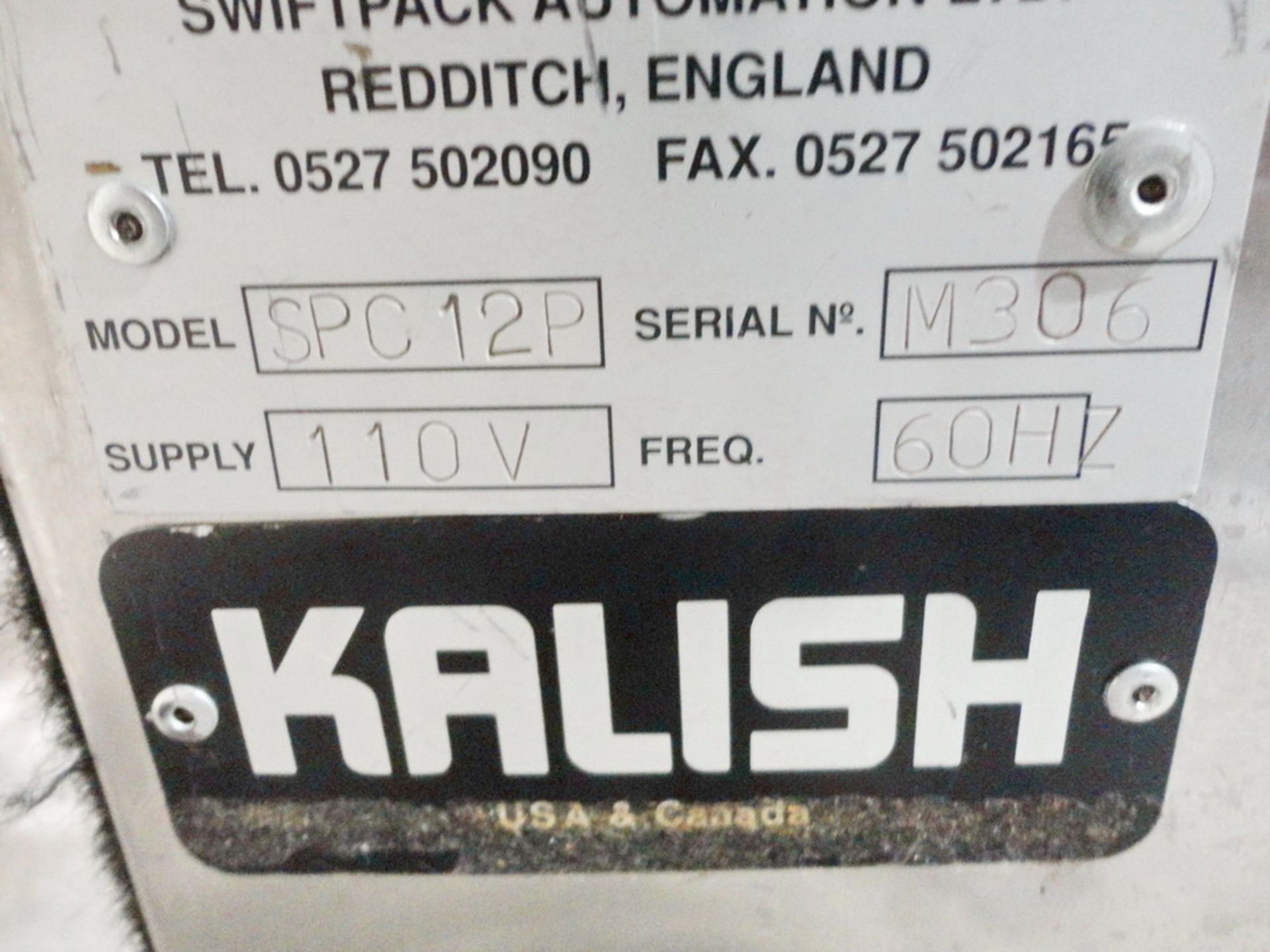 Kalish / Swiftpack 12 Lane Channel Counter, Model SPC12P, S/N M306 - Image 17 of 17