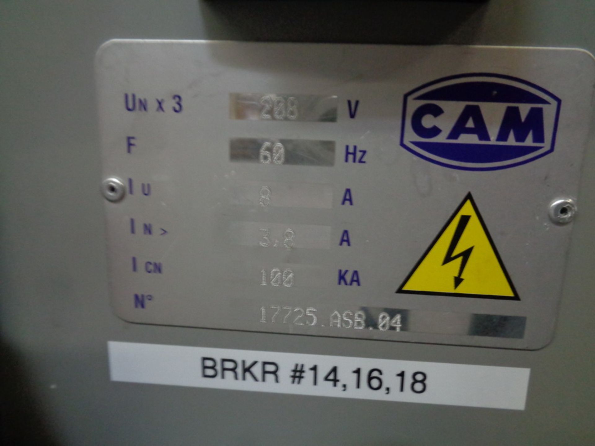 Cam Automatic Shrink Bundler for Carton Multi-Packing, Model ASB-38, S/N 17725ASB04 - Image 17 of 20