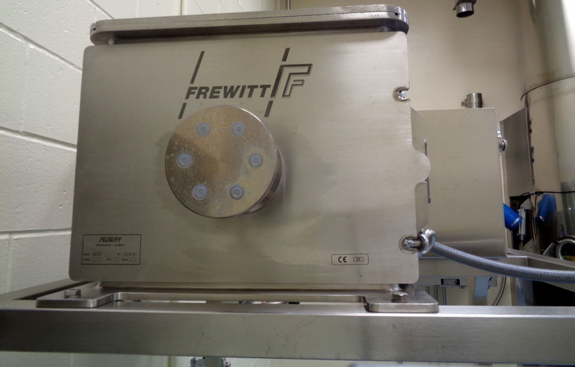 Frewitt SS Granulator, Model MF8-J-1-4503, portable, SS - Image 8 of 11