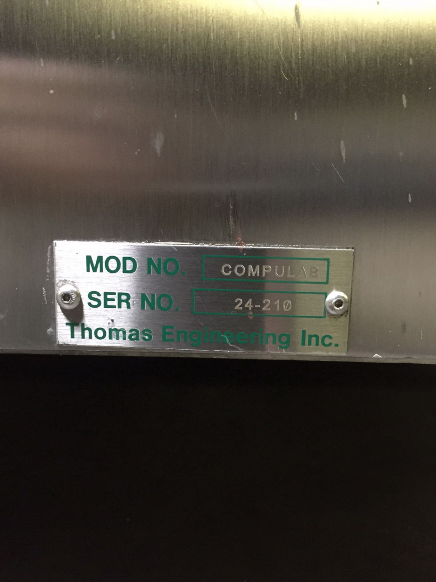 Thomas XR Self-Contained Tablet Coating System rated for solvents, Model Compulab 24, with 24" pan - Image 23 of 24
