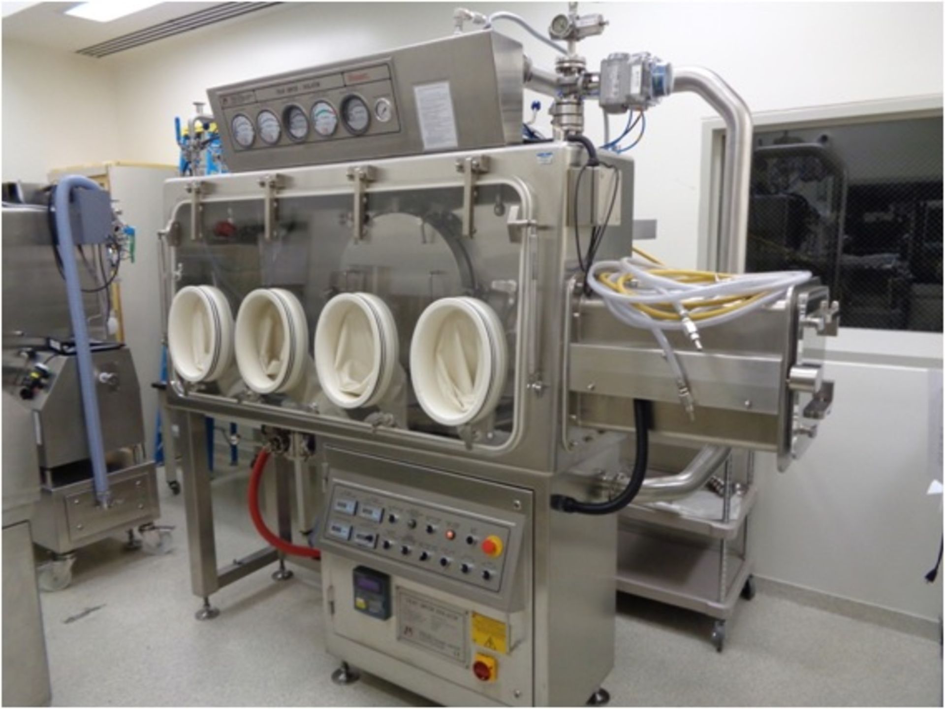 Powder Systems Limited(PSL) Tray Dryer Stainless Steel Isolator, complete with 4 tray oven