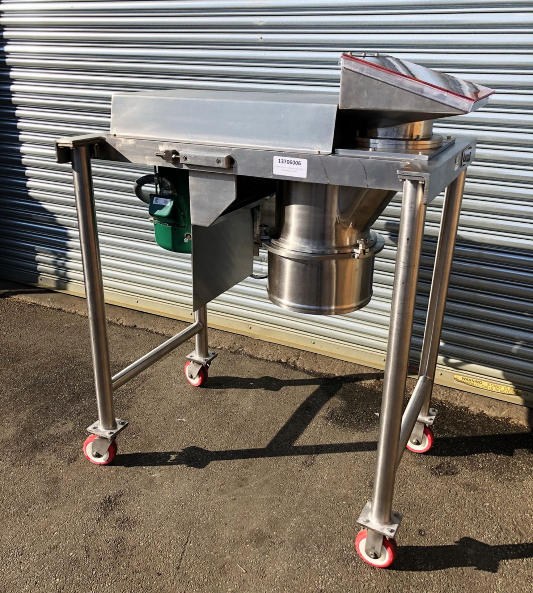 Quadro Stainless Steel Comil, Model 196 - Image 10 of 12