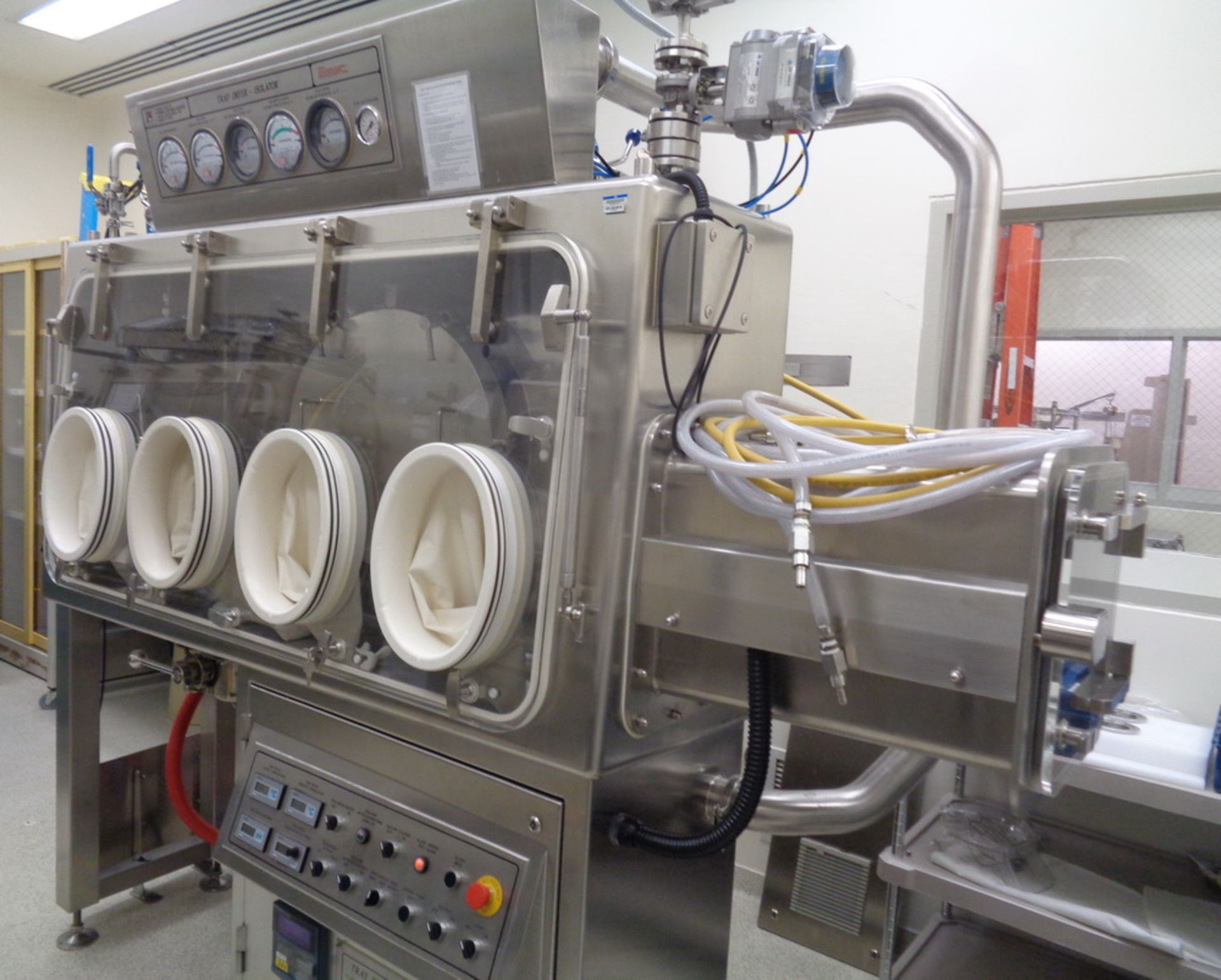 Powder Systems Limited(PSL) Tray Dryer Stainless Steel Isolator, complete with 4 tray oven - Image 3 of 14