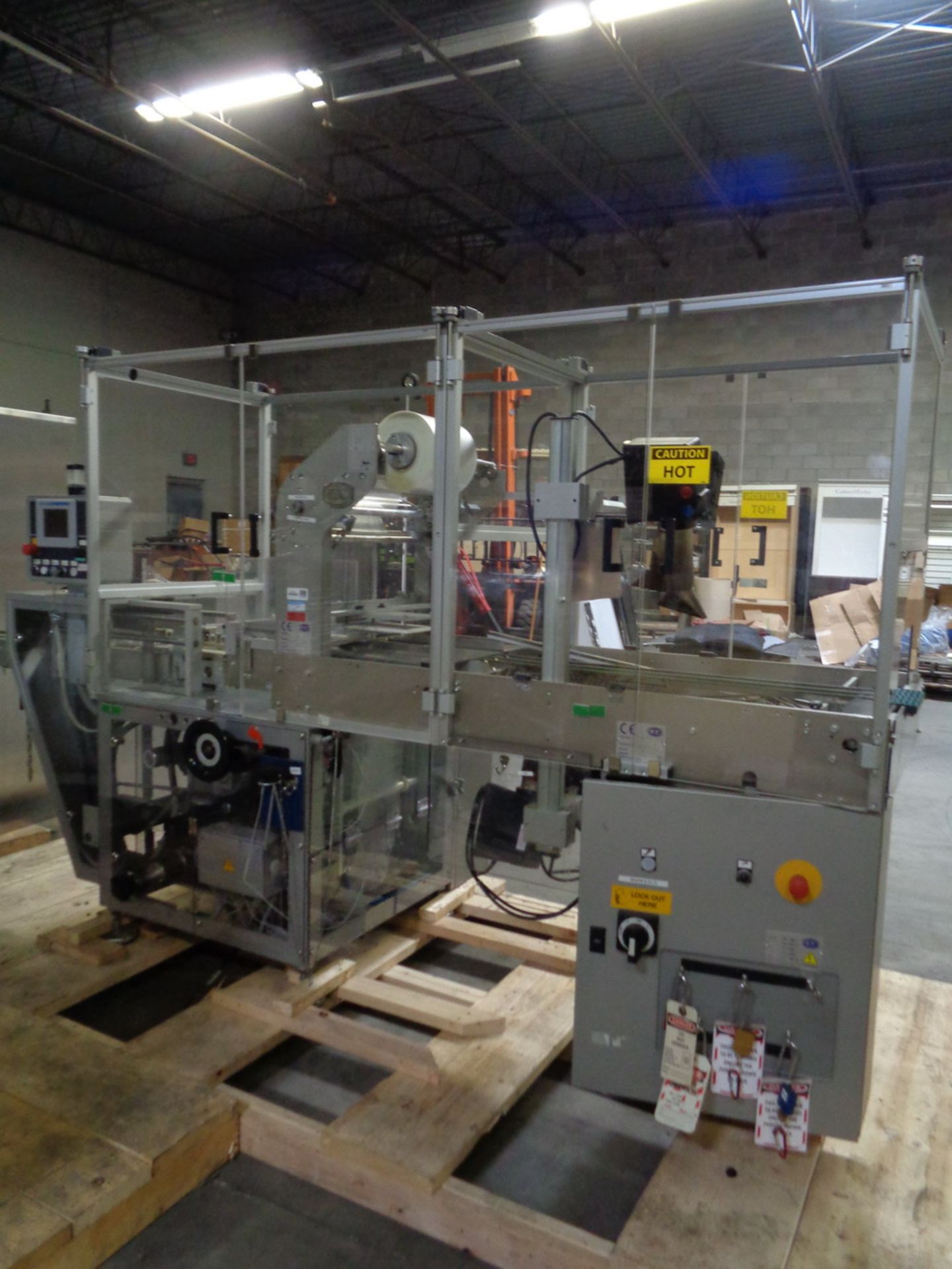 Cam Automatic Shrink Bundler for Carton Multi-Packing, Model ASB-38, S/N 17725ASB04