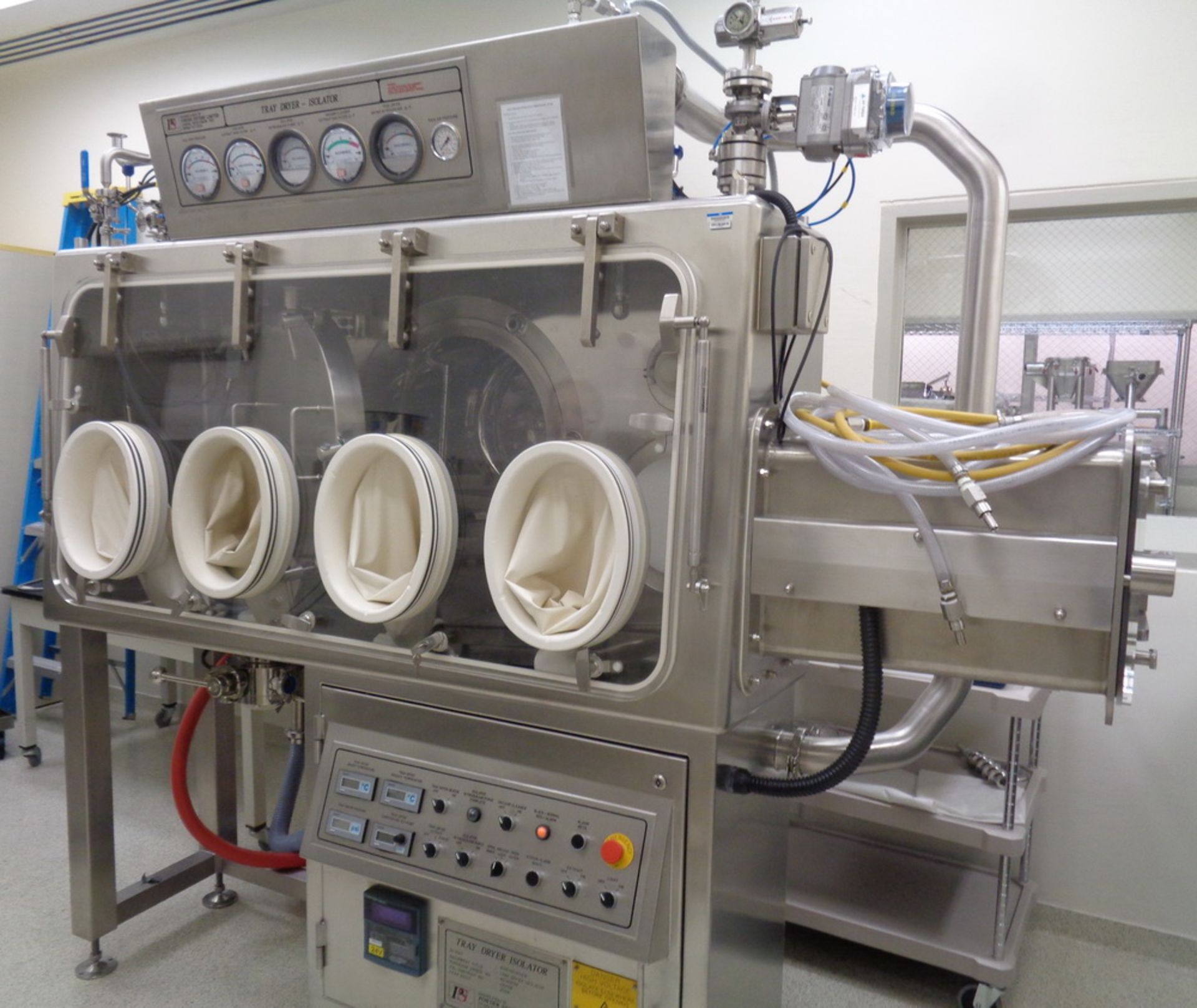 Powder Systems Limited(PSL) Tray Dryer Stainless Steel Isolator, complete with 4 tray oven - Image 2 of 14