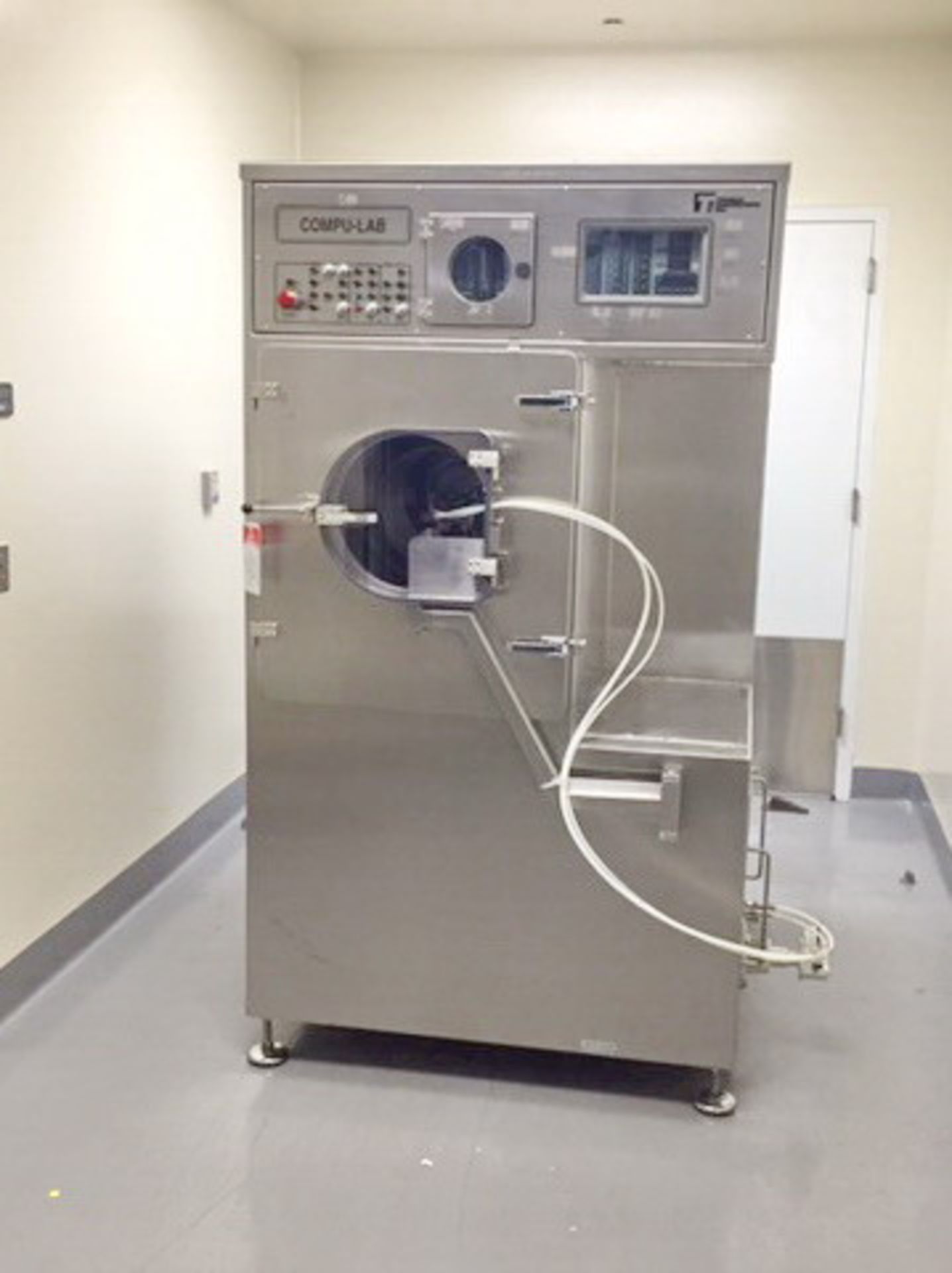 Thomas XR Self-Contained Tablet Coating System rated for solvents, Model Compulab 24, with 24" pan - Image 3 of 24