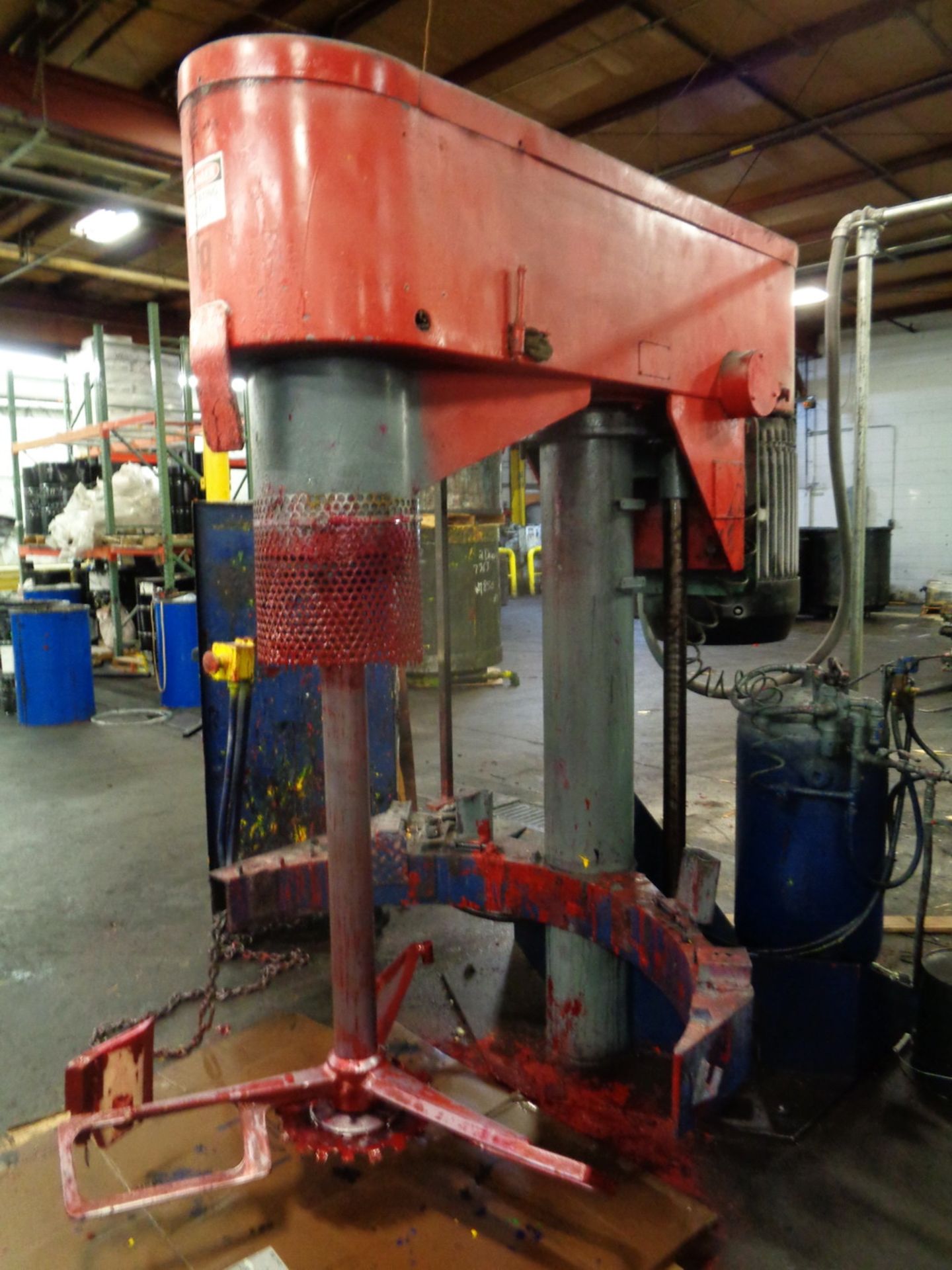 Schold 60HP Single Motor Coaxial Disperser with VFD