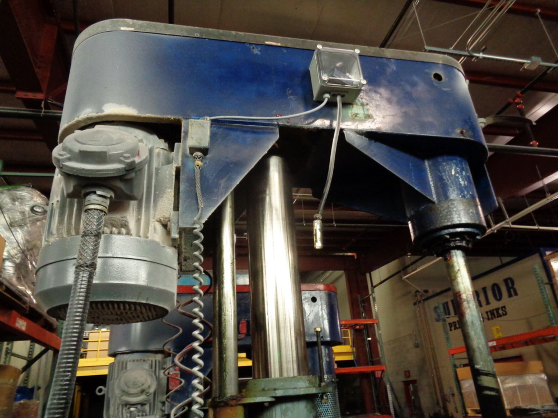 Schold 60HP Single Motor Co-Axial Disperser, S/N 7361-92 - Image 3 of 8