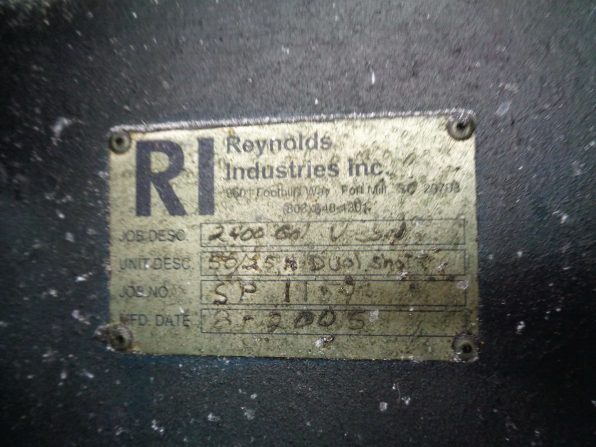 Reynolds Industry 2,400 gallon SS Jacketed Dual Motor/Dual Shaft Mixing Tank - Image 7 of 14