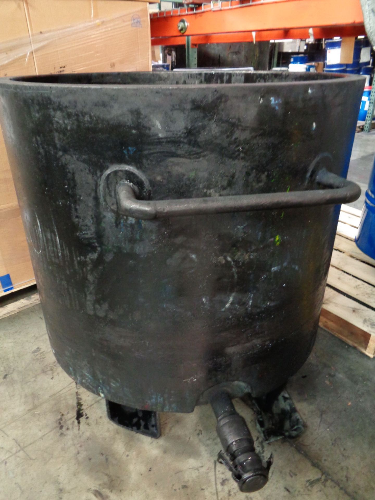 Jacketed Steel Holding Tank (designed for WSK Press Out Units)