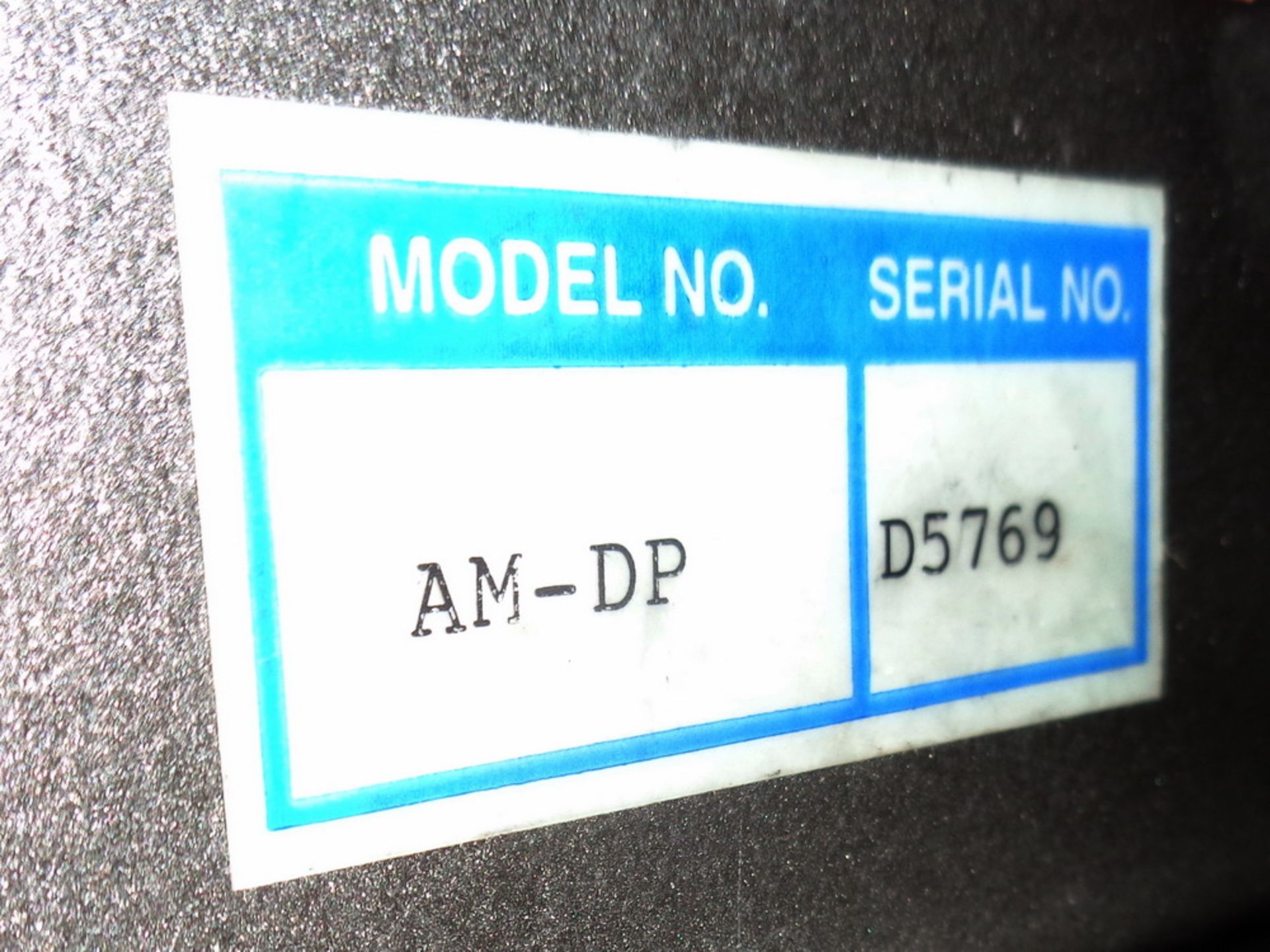 Automate Diagnostic Inspection Machine for cap testing verification, Model AM-DP, S/N D5769 - Image 6 of 6